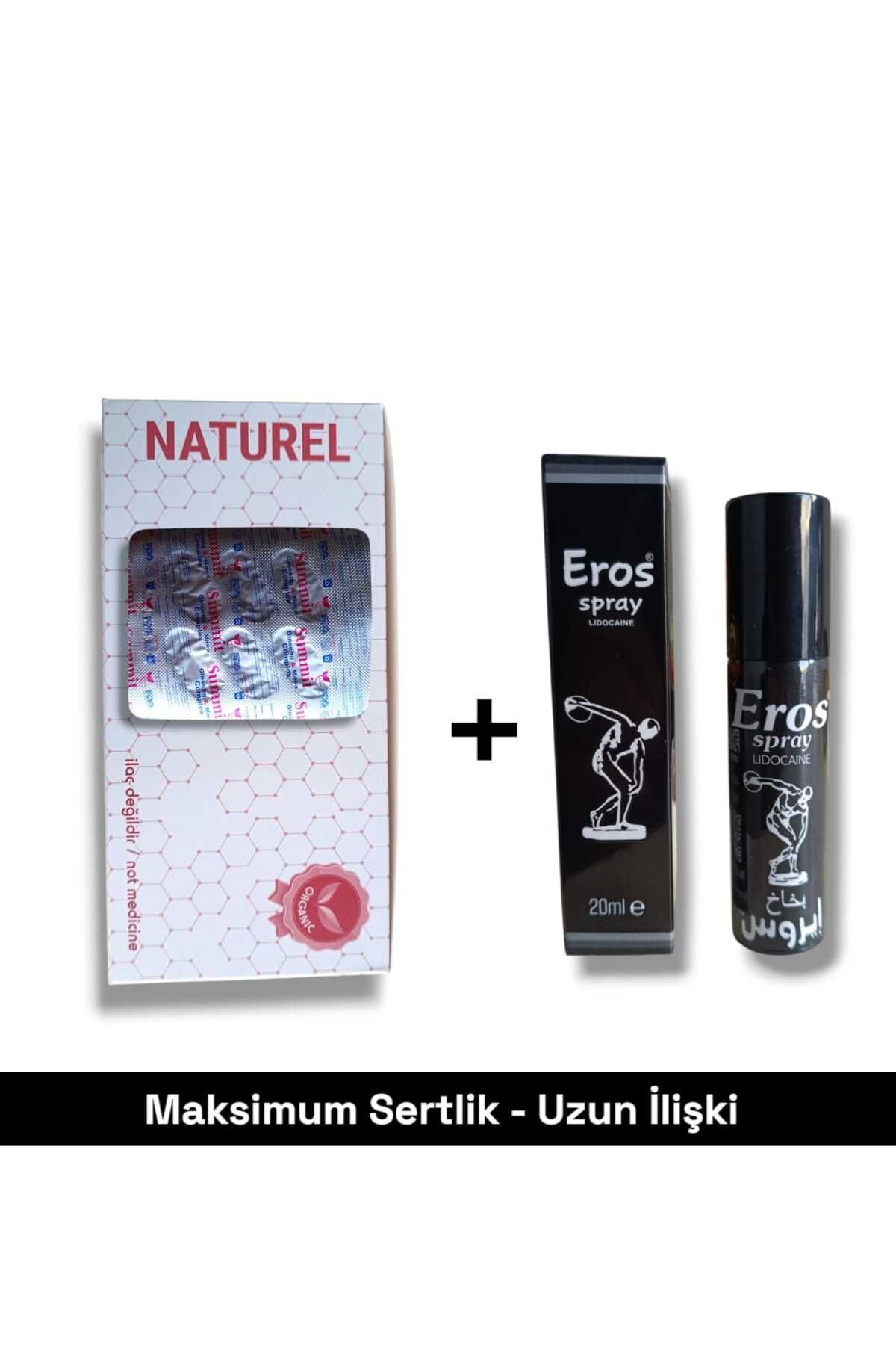 MEDİCREAM Erkek Performansı Maksimum Arttıran Natural 6 lı + Yanında Eros Sprey 20 ml