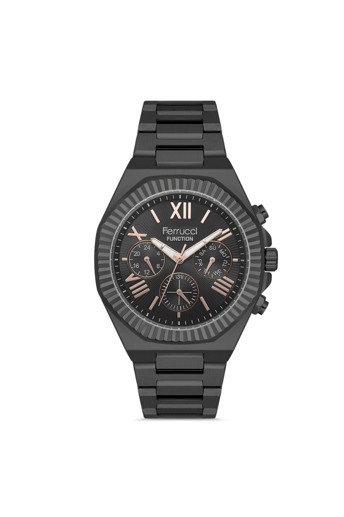 ساعت مچی مردانه با بند فولادی Fer.03455M.03