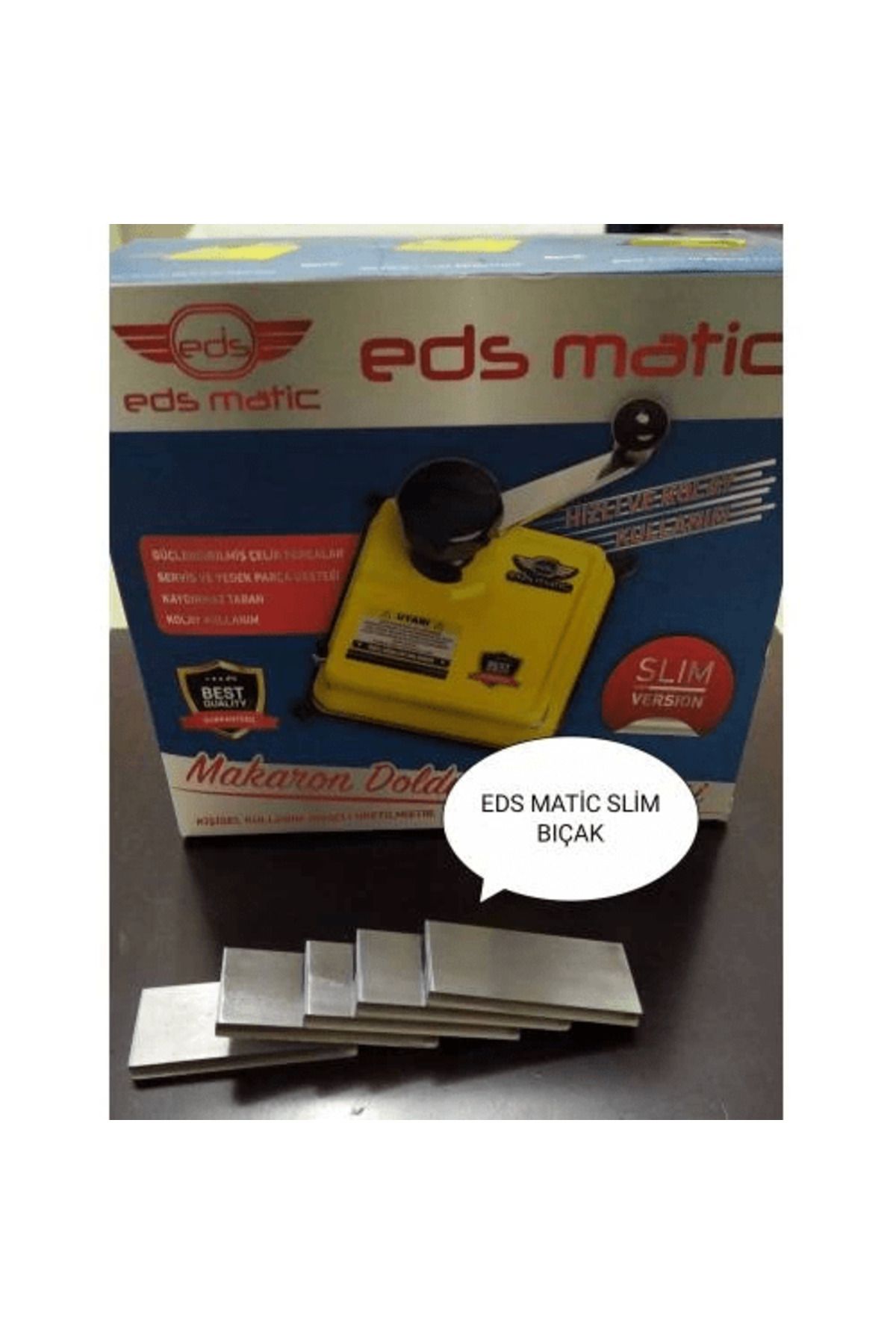 NEZADE STORE Eds Slim Makinesi Çelik Ürün Kesme Bıçağı ( Lisinya )