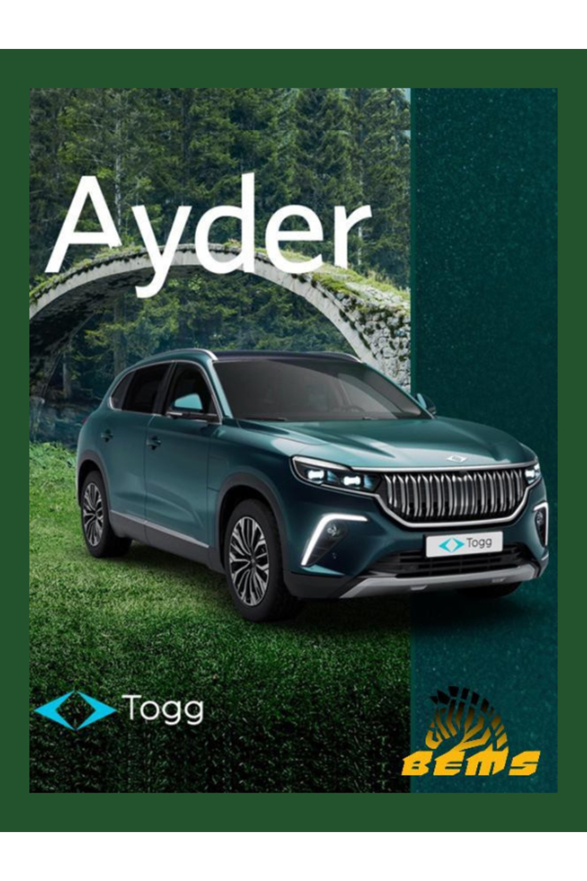 AKZONOBEL Togg T10x Ayder Yeşili - Profesyonel Çizik Ve Taş Izi Giderici Rötuş Boyası 30ml. Ve Rötüş Çeliği