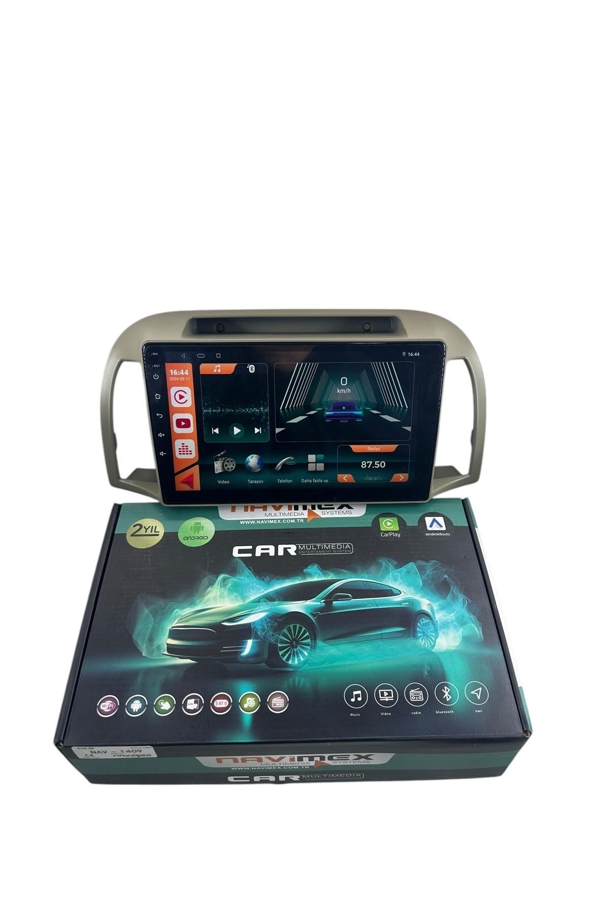 Navimex Nissan Micra 2002-2010 NAVİMEX 8-128 (FANLI) PROFESYONEL OEM MULTİMEDİA