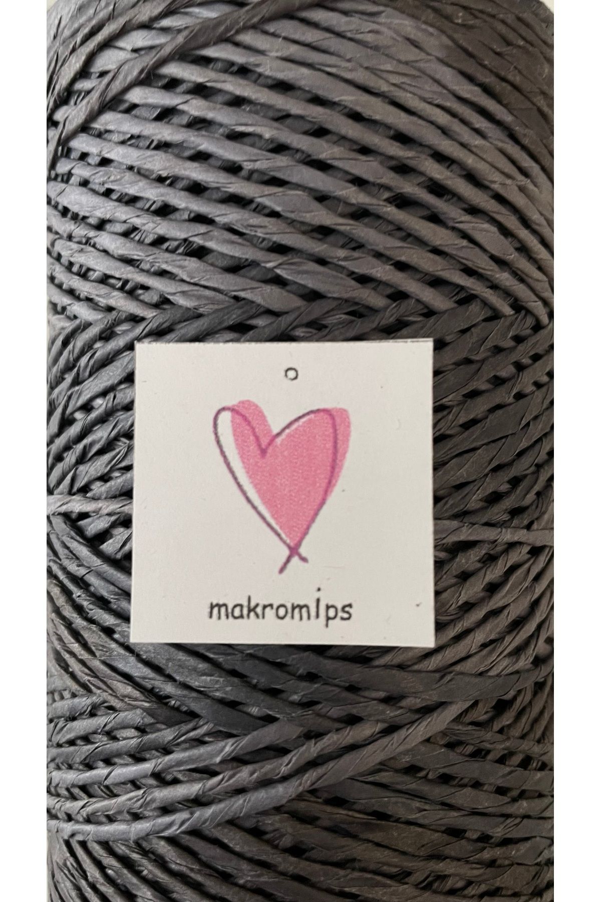 Makromİps-Premium Mix Multicolor Marbled Paper String (200 Gr 390 m +-20) Natural Wicker Jute Raffia Knit Bag Supplies String 3
