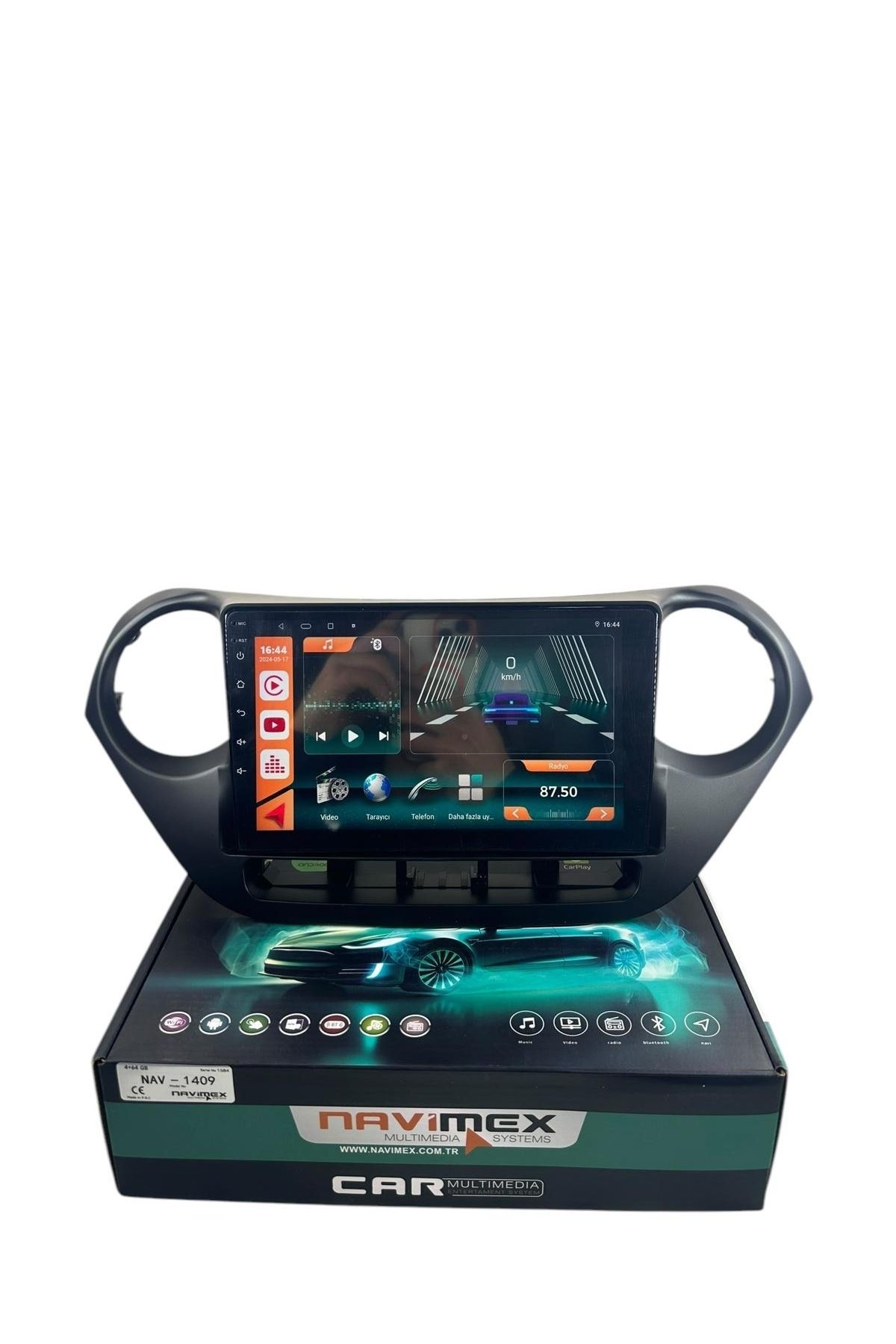 Navimex Hyundai i10 2012-2018 NAVİMEX 8-128 (FANLI) PROFESYONEL OEM MULTİMEDİA