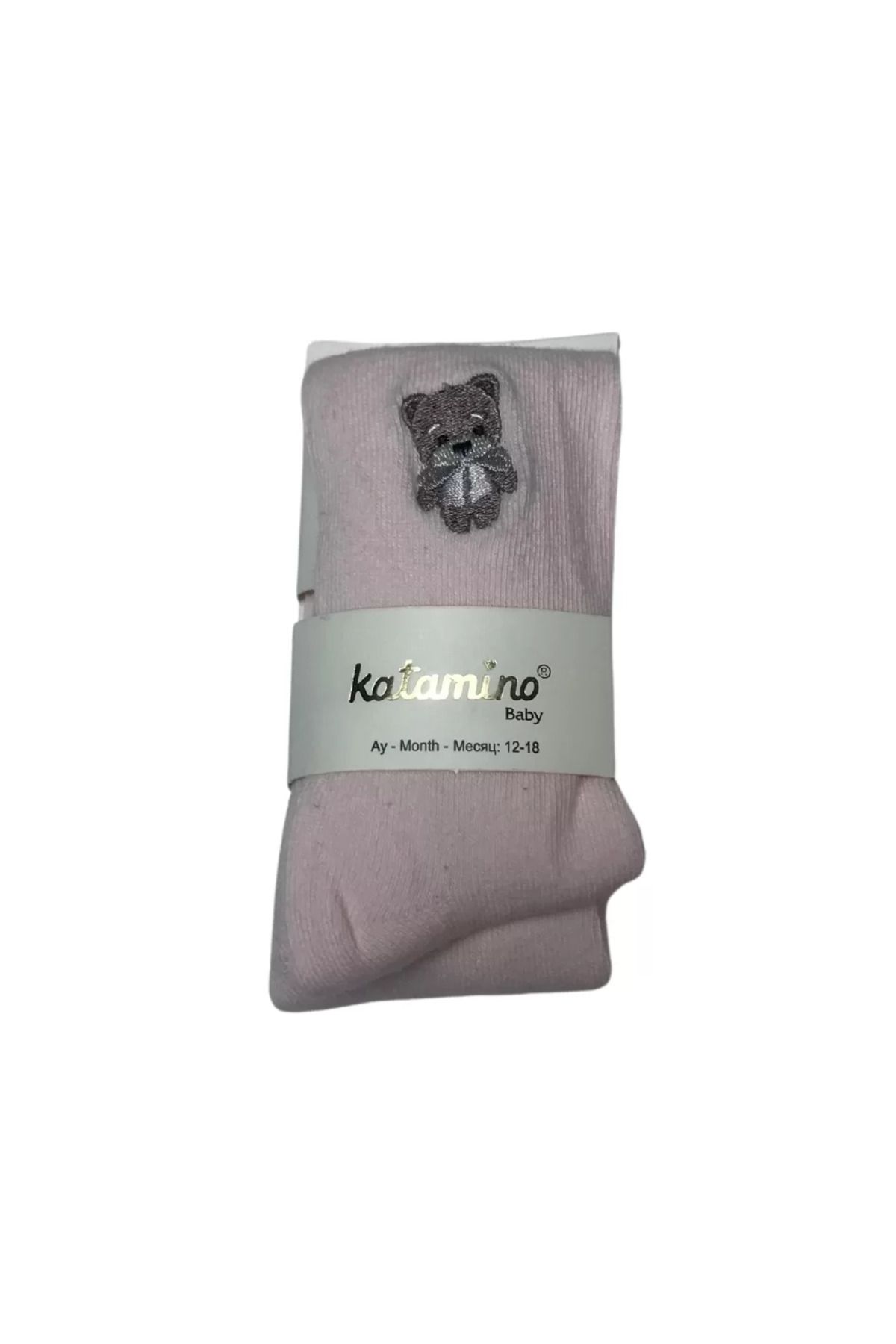 RUBY BOUTİQUE Katamino Hanzade Kız Bebek Külotlu Çorap K32297 Asorti