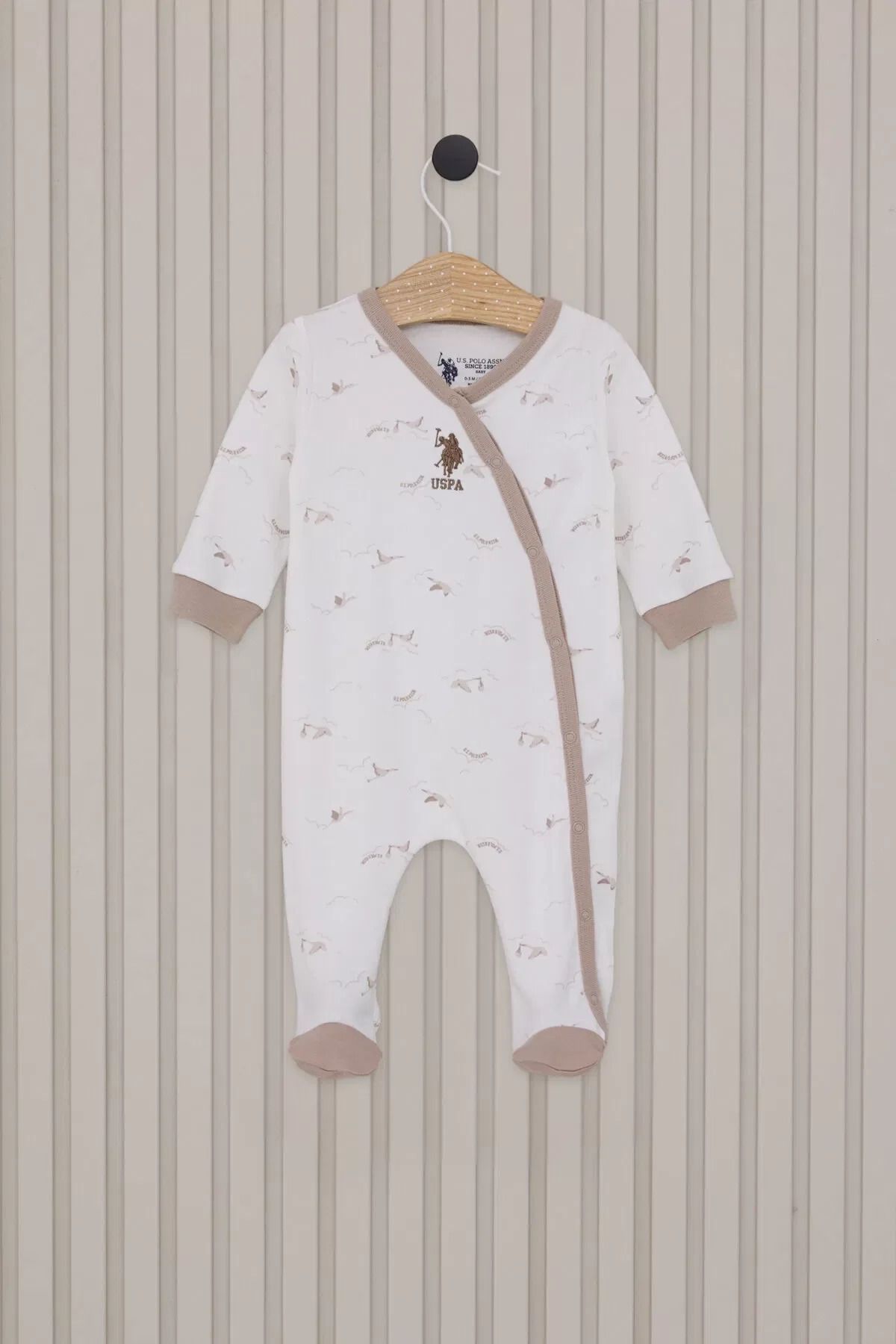 dalinda U.s Polo Bebek Tulum Usb2019 Krem