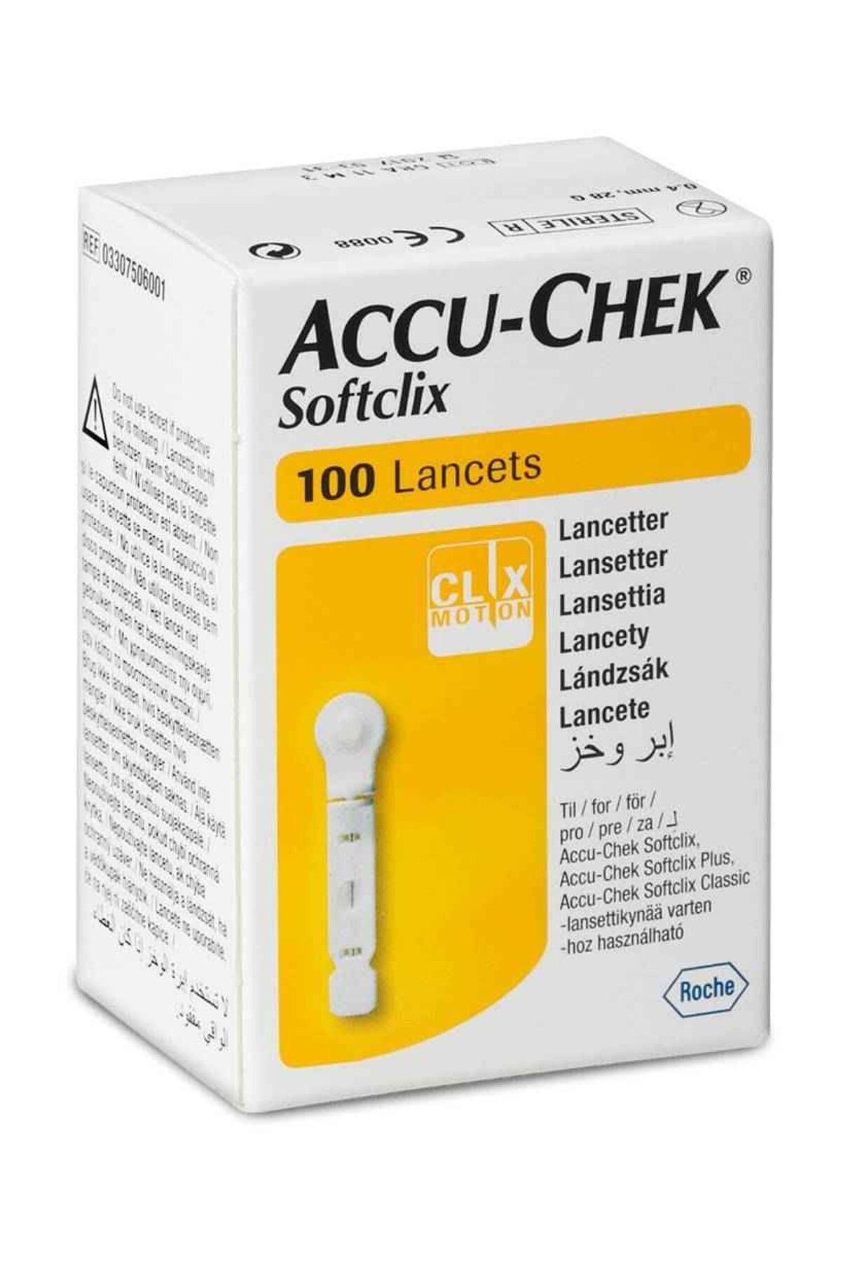 Accu Chek-Accu-Chek Softclix Lancet 100s 1