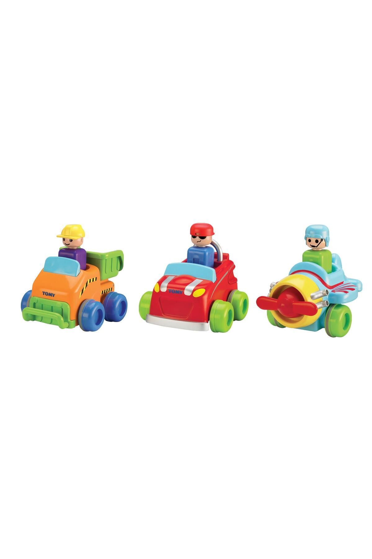 Tomy-Vehicule Colorate, Push And Go, Div.Modele, Tomy 1