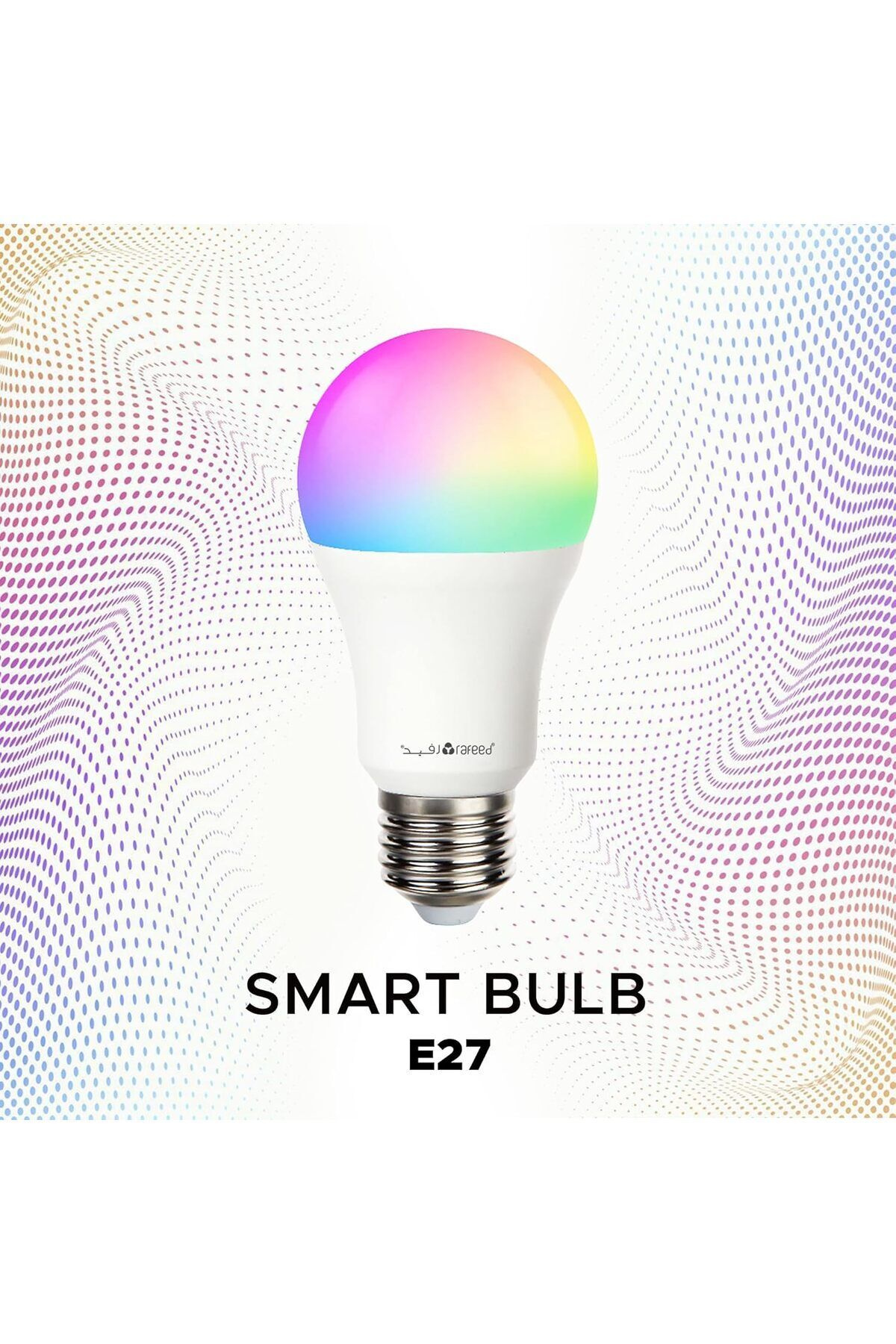 RAFEED-Led 9w 6000k, Wi-fi, Bluetooth, Smart Led Bulb, Dimmable, Color Changing, Scheduling - Anr0426 2