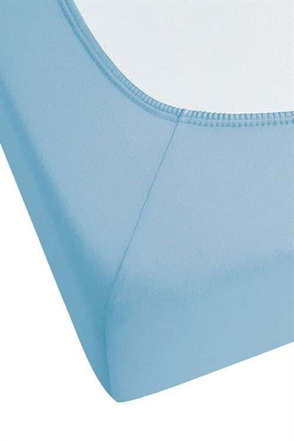 COTENCONCEPT-5 bucăți cearșaf de pat din bumbac simplu 80 x 200 x 30 cm cearșaf de pat din bumbac pieptănat elastic 4