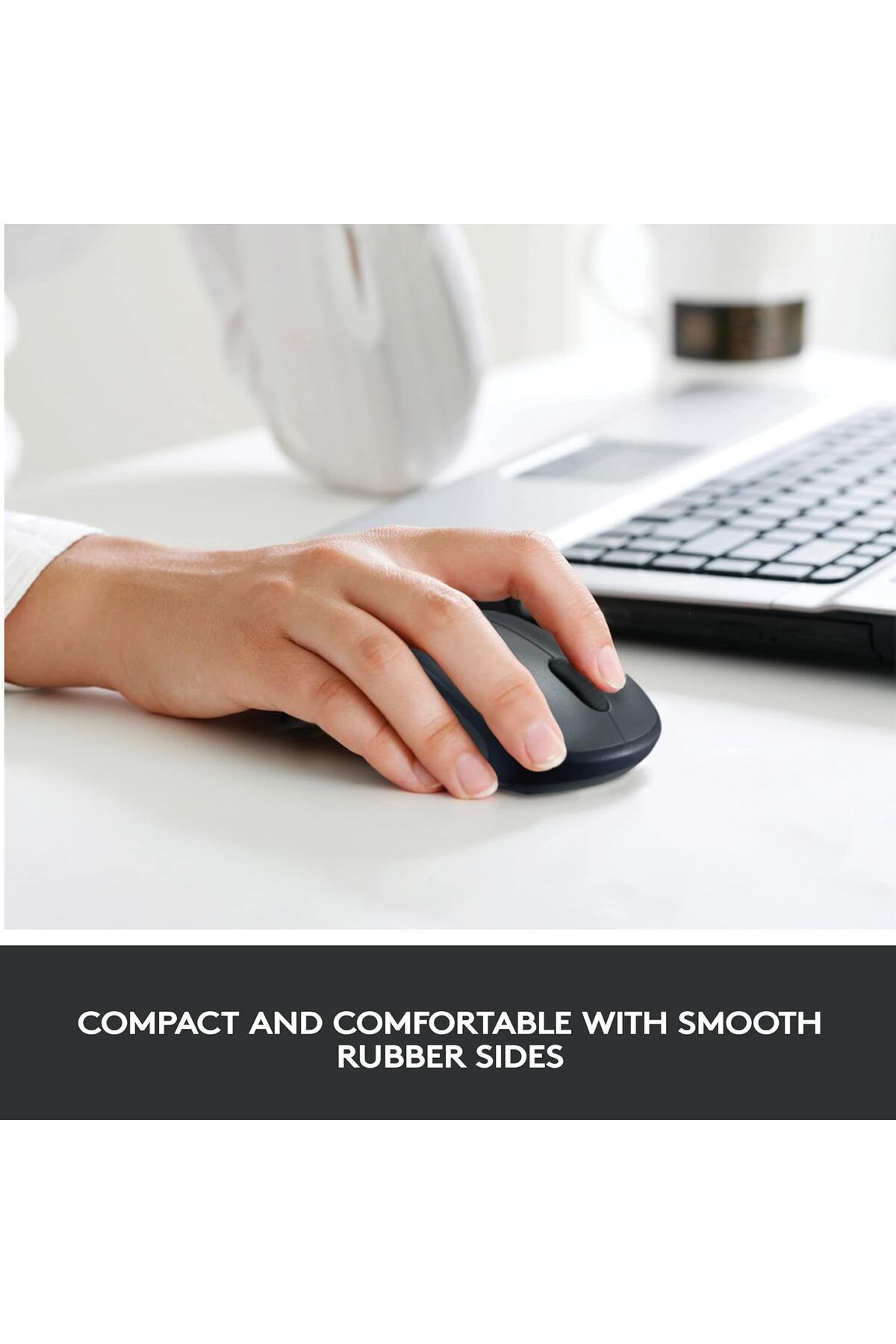 logitech-Logitech M235 Wireless Mouse, Black 2
