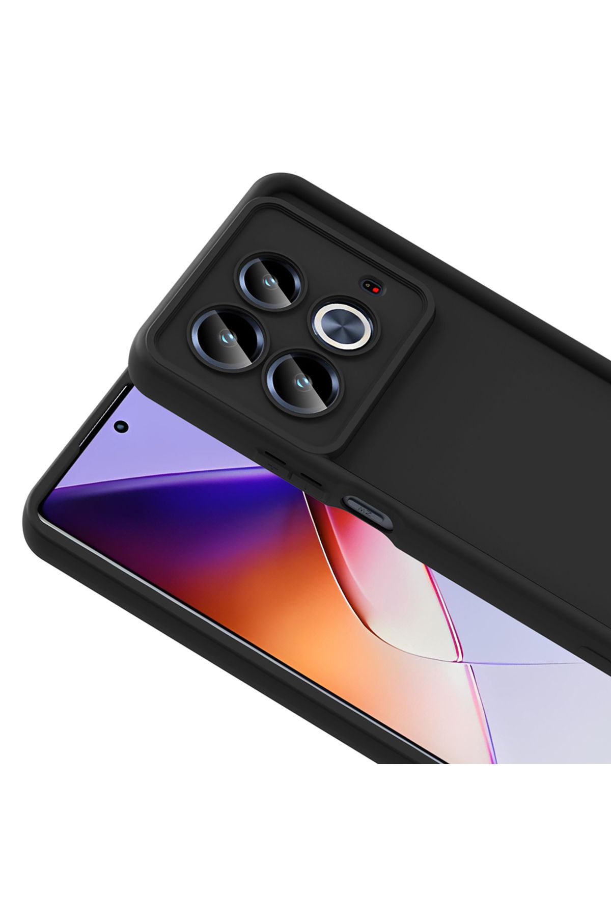 Zipax İnfinix Note 40 4G Kılıf Silikon Kapak Zr-Ananas