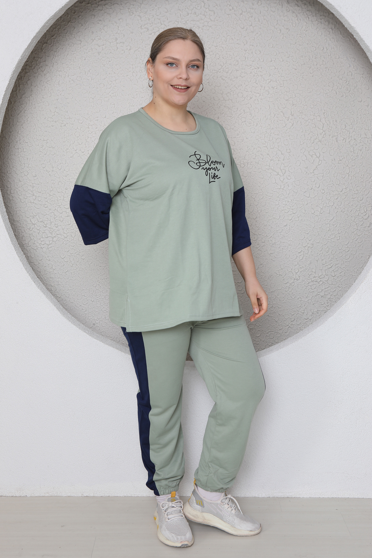 sleeproom-SET DE PANTALONI DE ANTRENAMENT DE MĂRIME MARE FEMEI 5