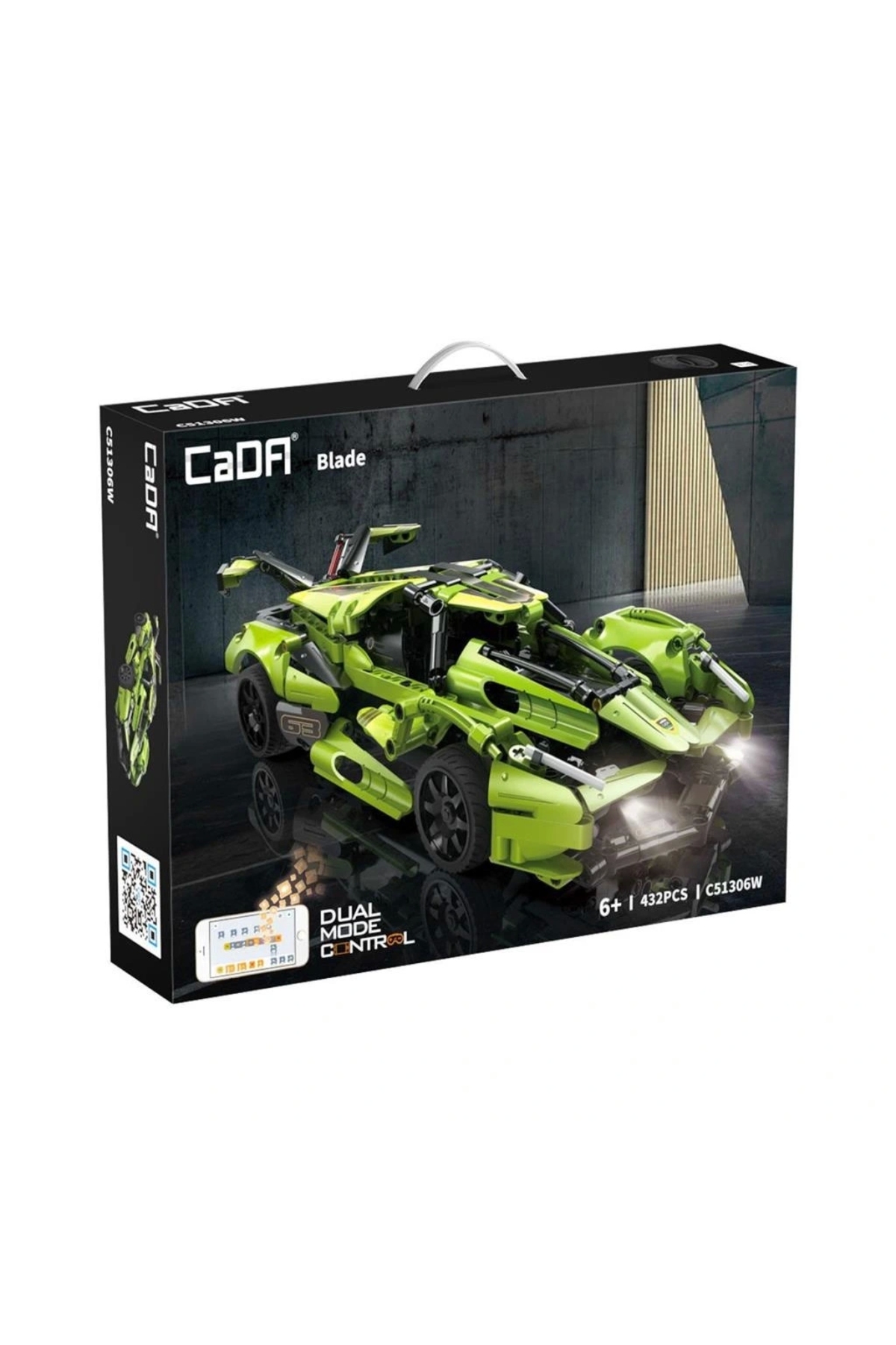 مجموعه بلوک موتور خودرو Nessiworld C51306W تیغه ای ۴۳۲ تکه - واگون لایف