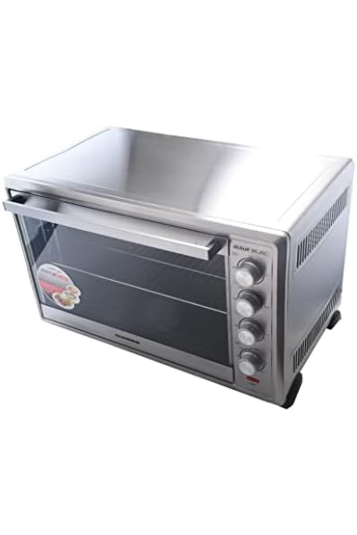 ALSAIF-Electric Oven With Timer, S/s Heating Elements, Thermostat, Function Switch, 2800w, S/s 6