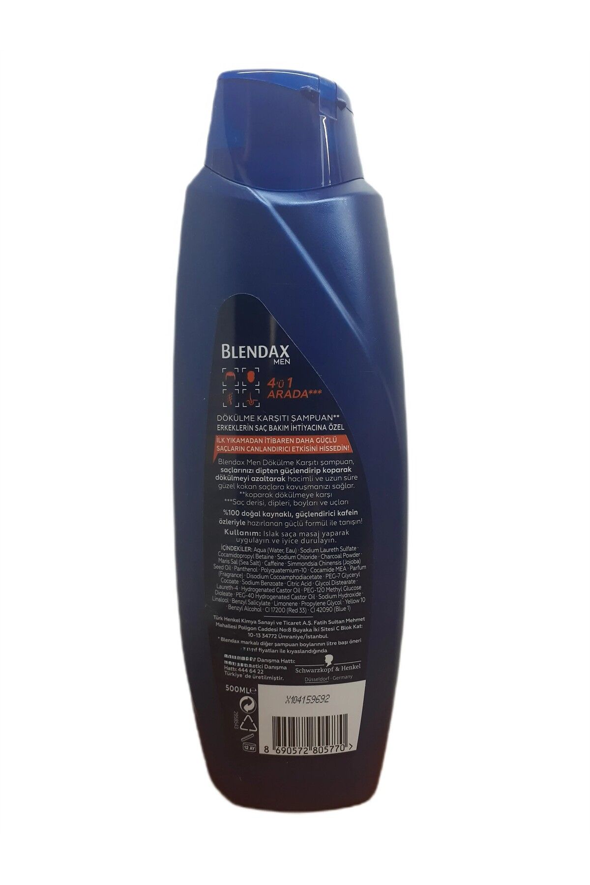 Blendax-4 in 1 Anti-Spill with Caffeine Extract - 500 ML x 2 Pieces 3