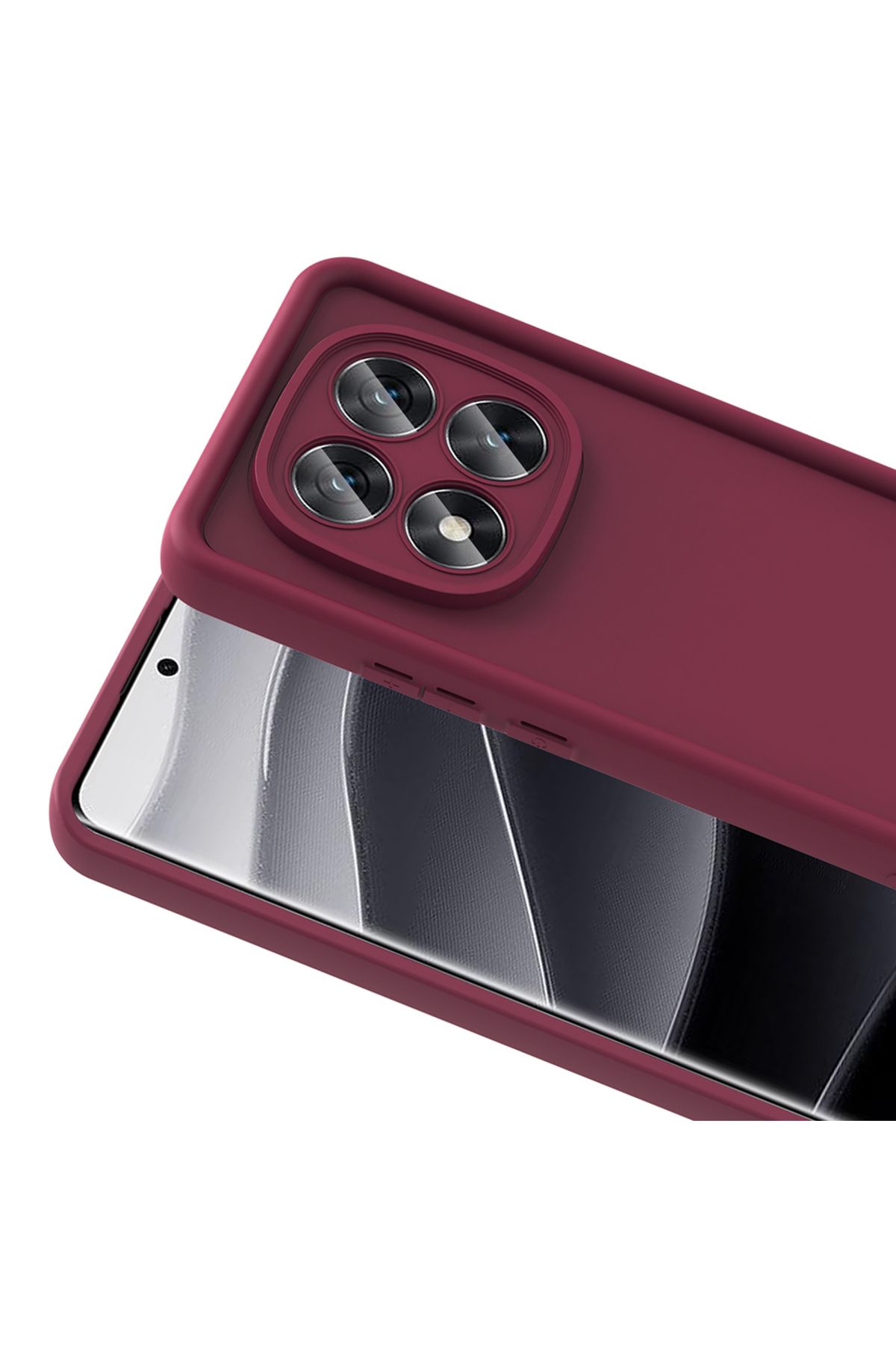 Zipax Xiaomi Poco X7 Kılıf Silikon Kapak Zr-Ananas