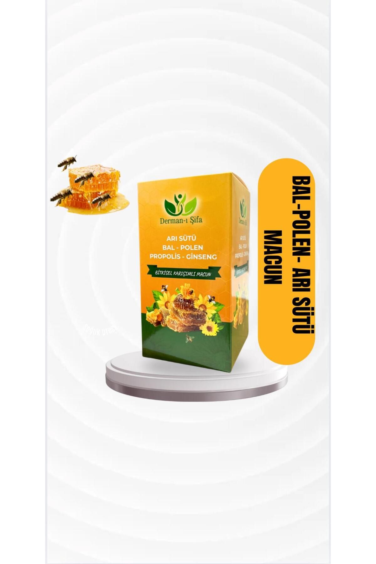 Derman-ı Şifa Bal polen arı sütü ginseng macunu 420 gr