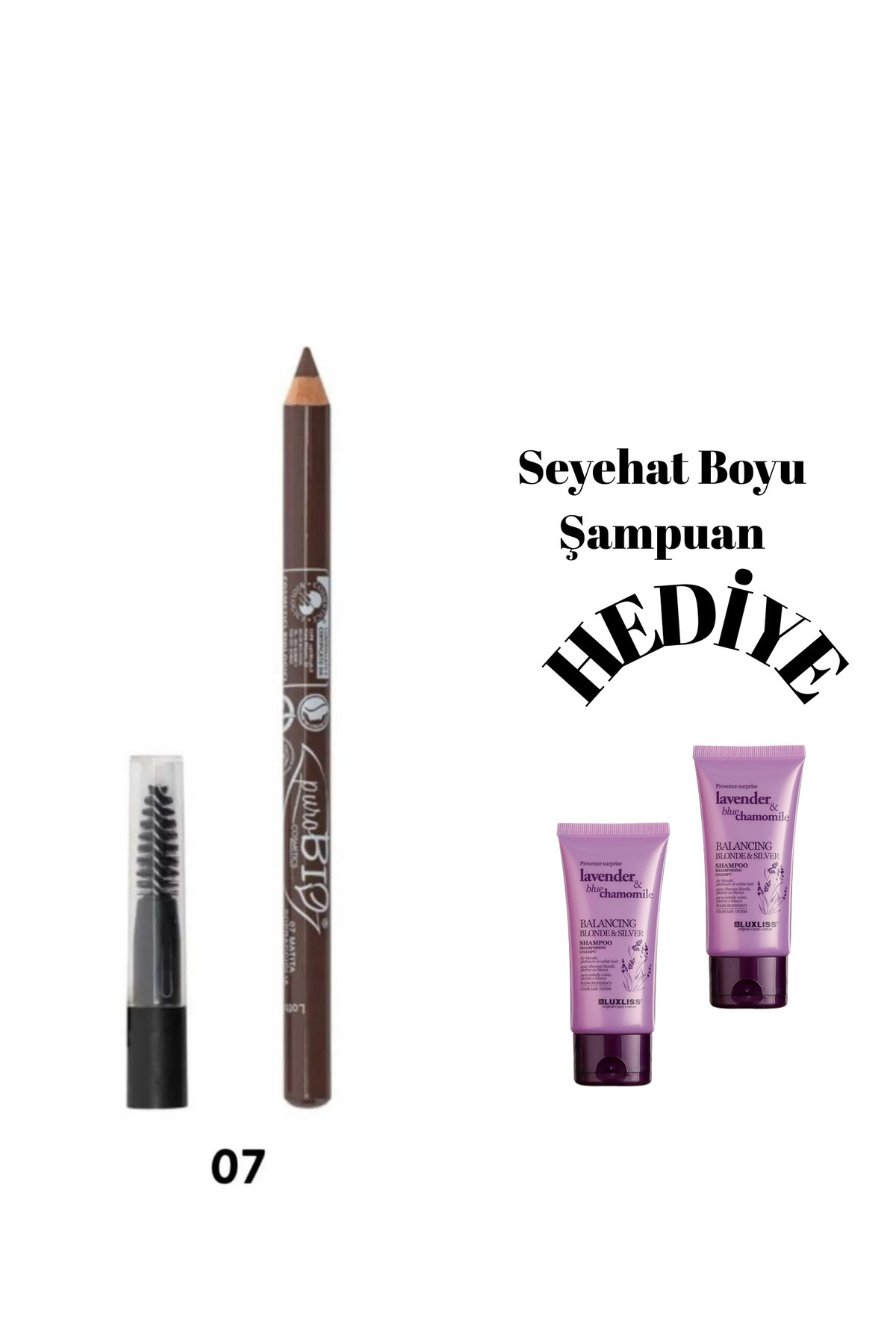 purobıocosmetics 07 Pencil - Eyebrow Pencil Set