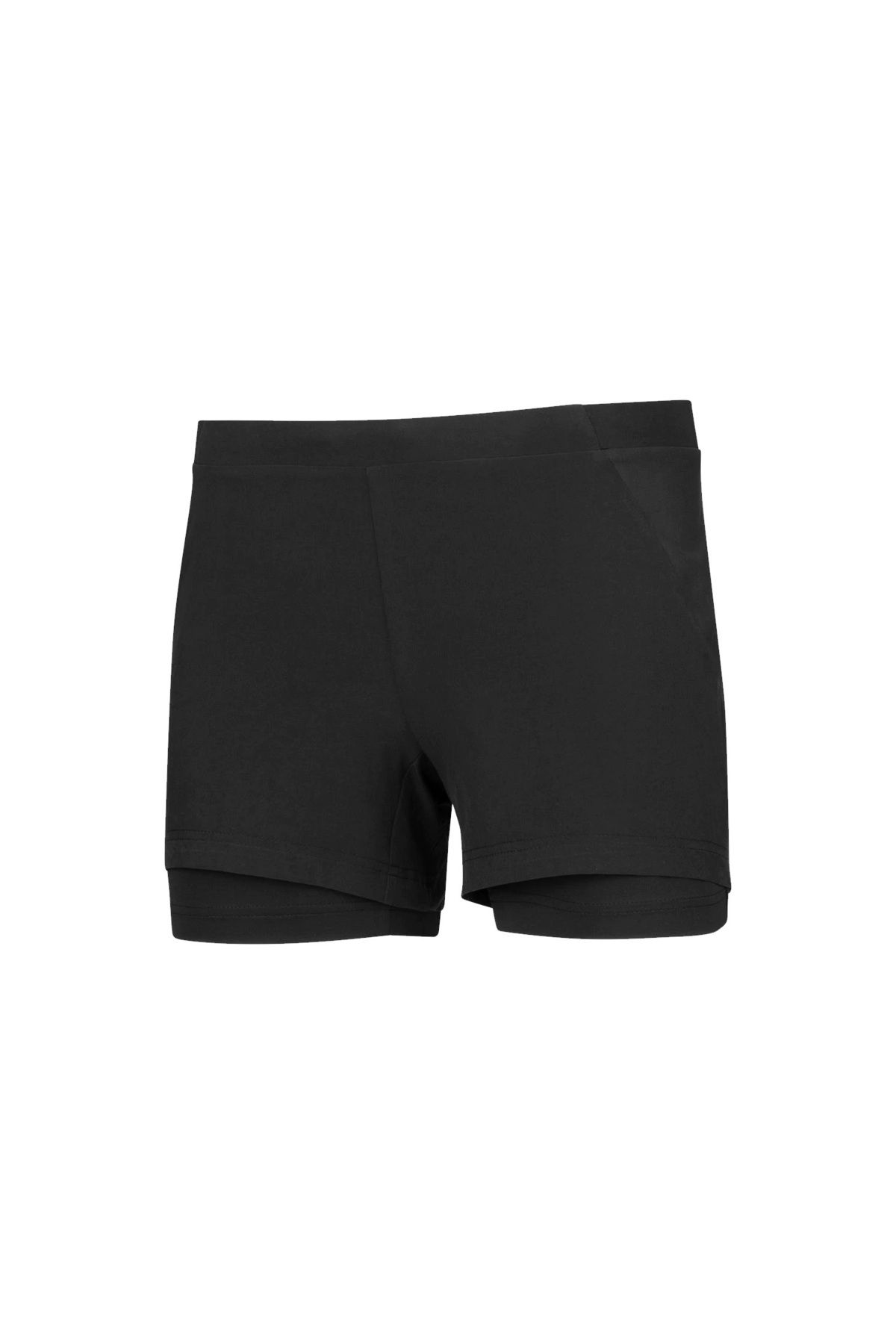 شورت ورزشی سیاه زنانه تنیس زنان کوتاه اورجینال BABOLAT