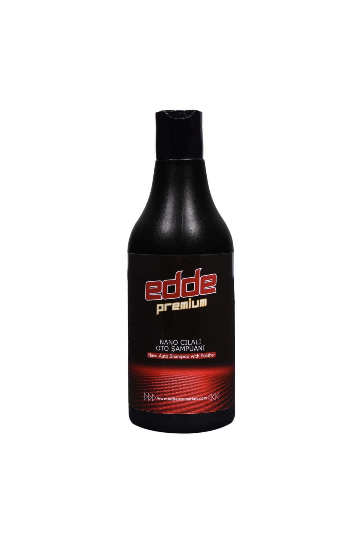 edde Araba Araç Nano Cilalı Fırçasız Yıkama Şampuan Oto Yıkama Şampuanı Köpüğü 500 Ml Oto Detailing-V1