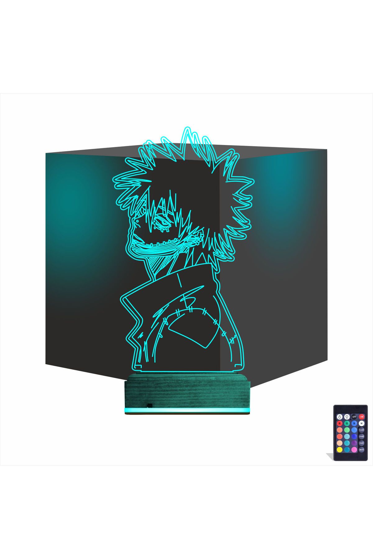 Kirppi 3d Lamba Anime dabi my hero academi Masa Gece Lambası
