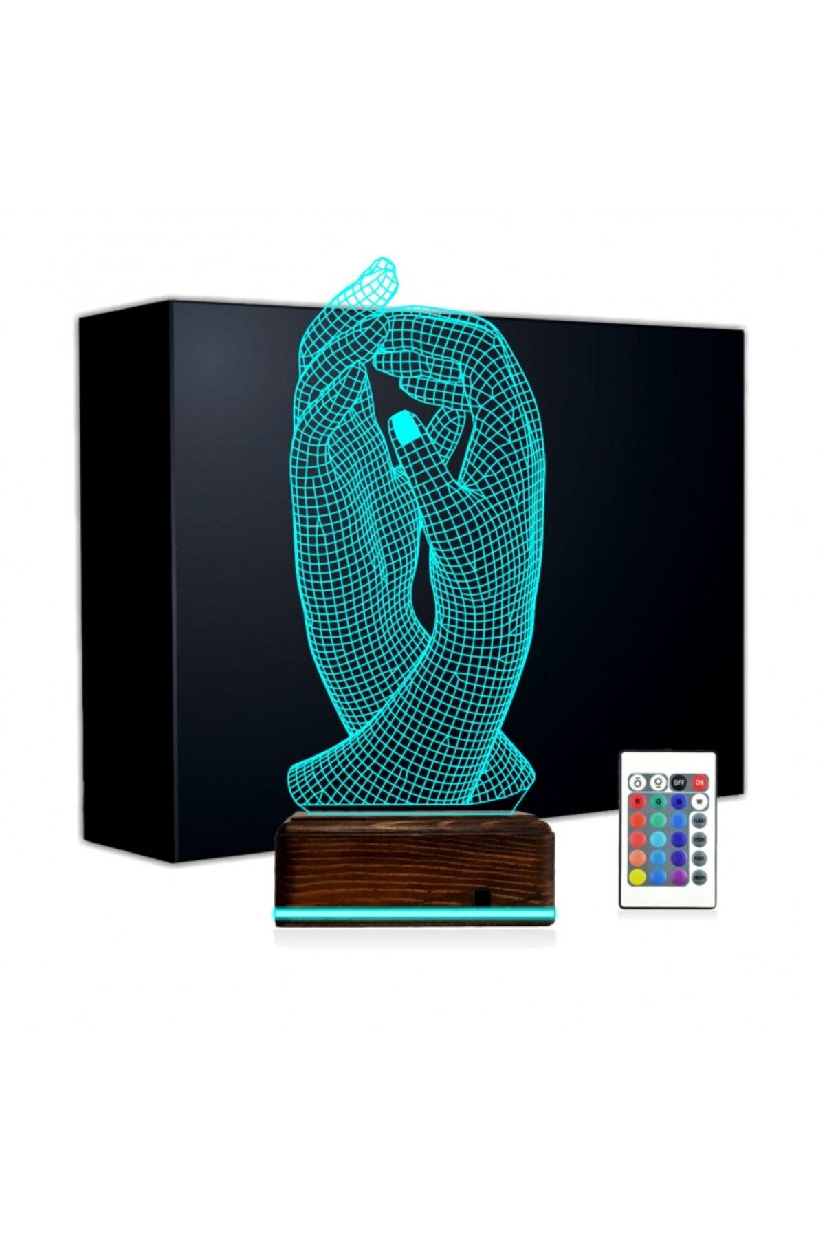 Kirppi 3d Lamba Elele Sevgiliye Hediye Masa Gece Lambası