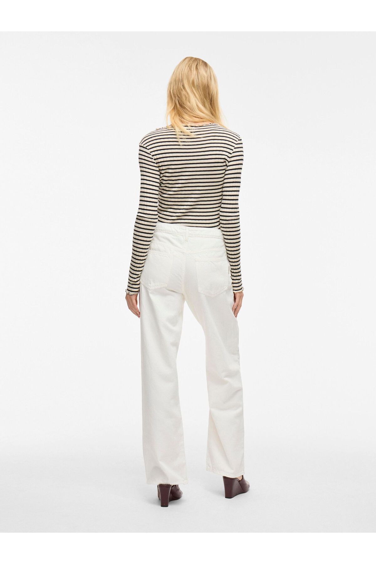 VILA-Wide Fit Jeans VIPALMA Mid-Waist 4
