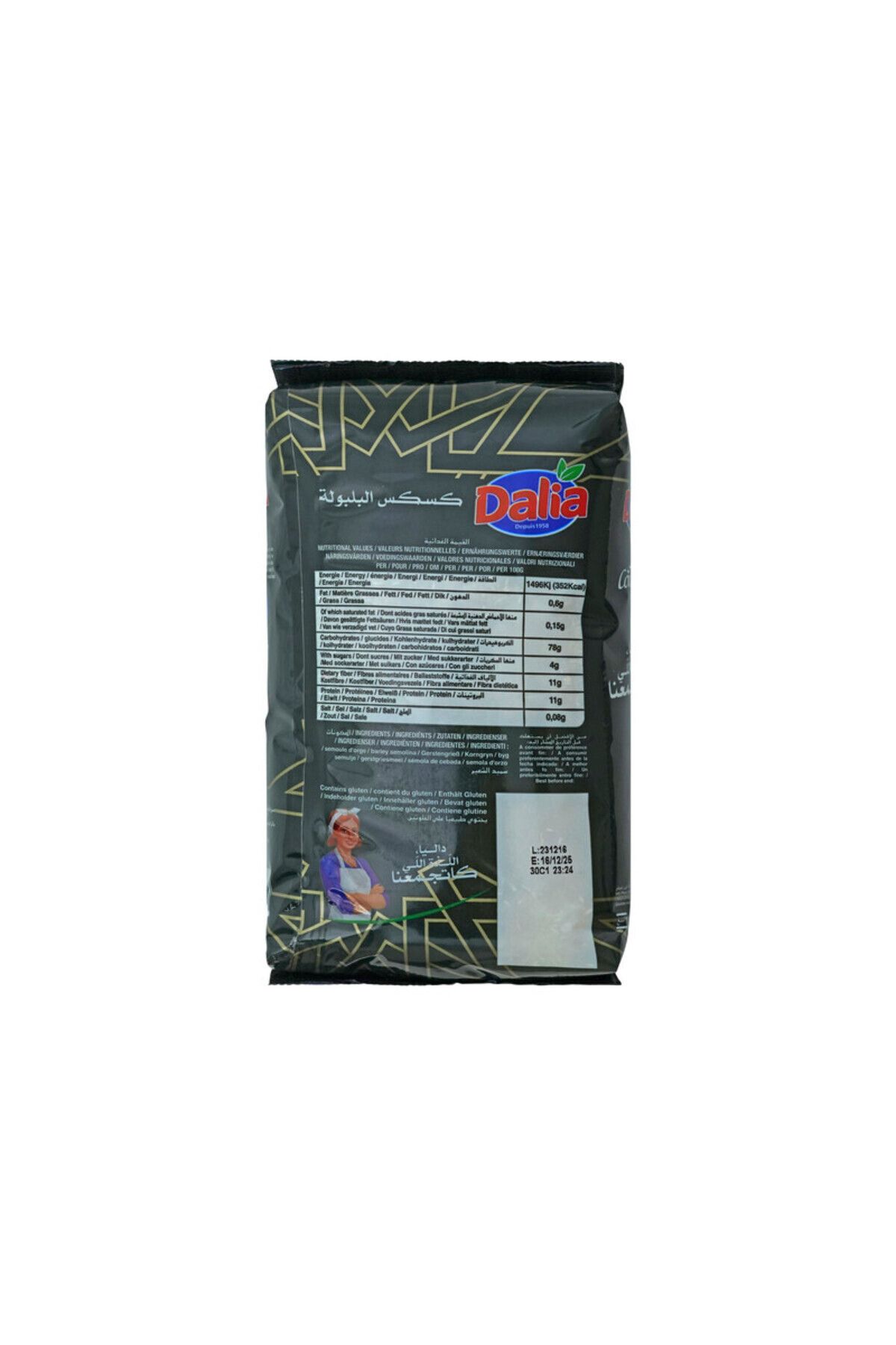 TAJ-Dalia Couscous Al Belboula 1kg 2