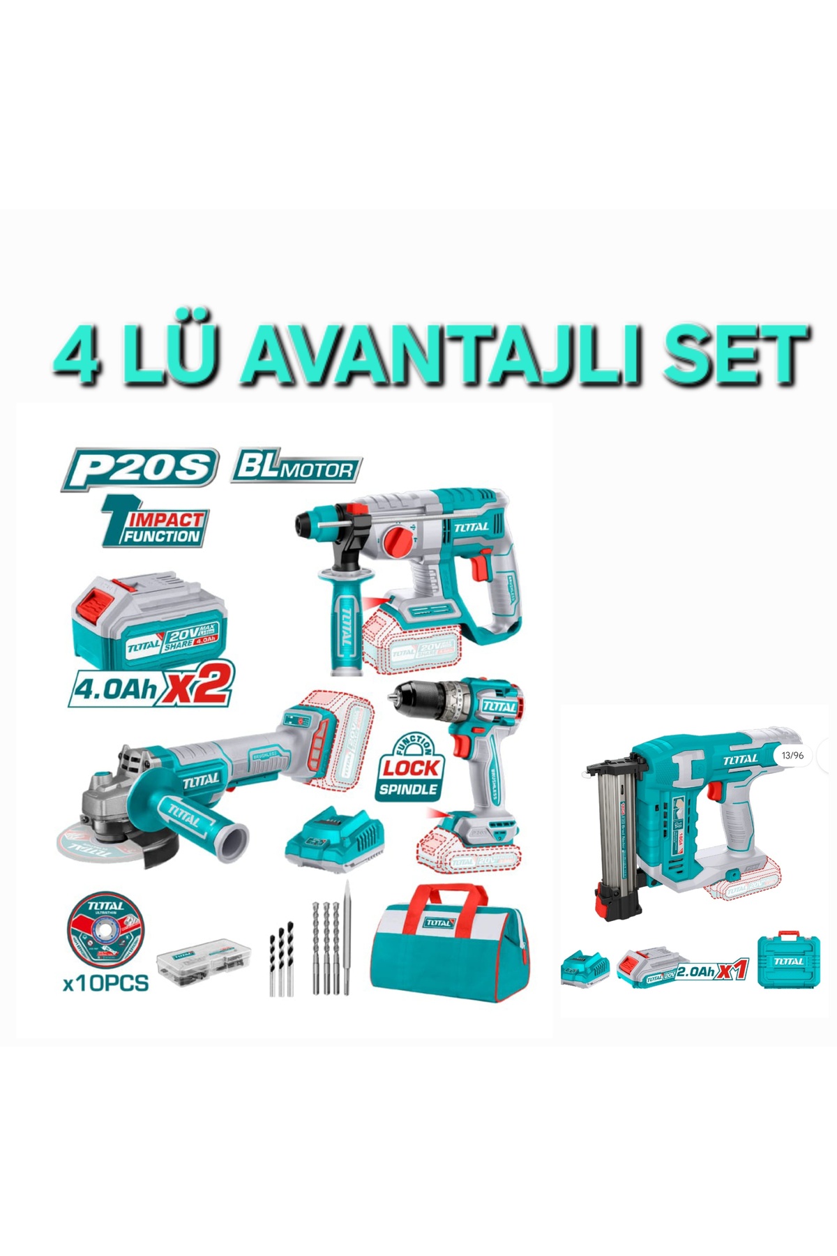 Total 4LÜ AVANTAJLI SET TS4SET - Fiyatı, Yorumları