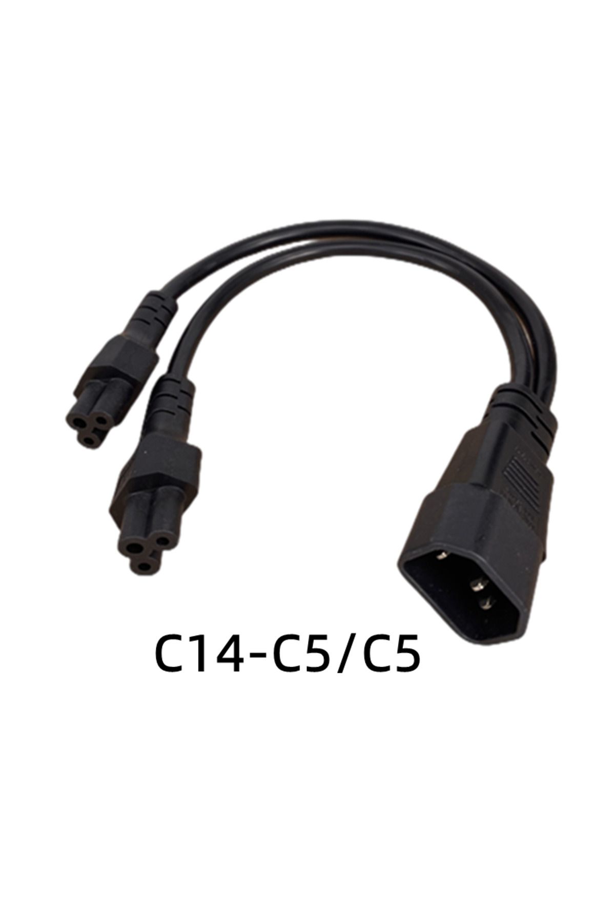 Choice-سلك طاقة تيار متردد مقسم آخر من نوع C5-C5 IEC320 C14 C8 إلى 2X C7 C5 C13 Y، IEC Figure 8 ذكر إلى 2 أنثى مقاس 1 بوصة 1