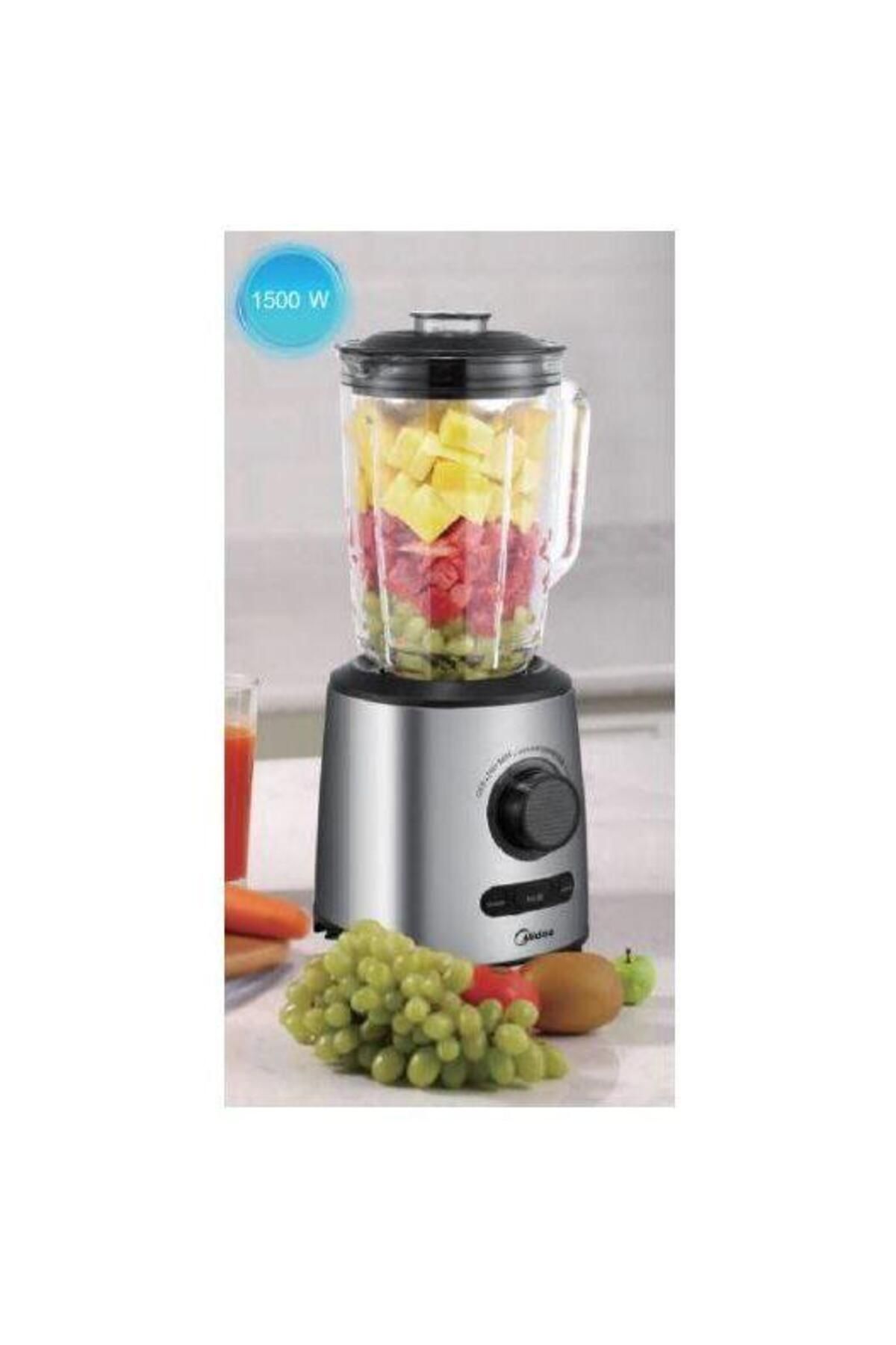 Midea-Blender Midea BL5001AW2, 1500 W, 1.5l (Argintiu) 2