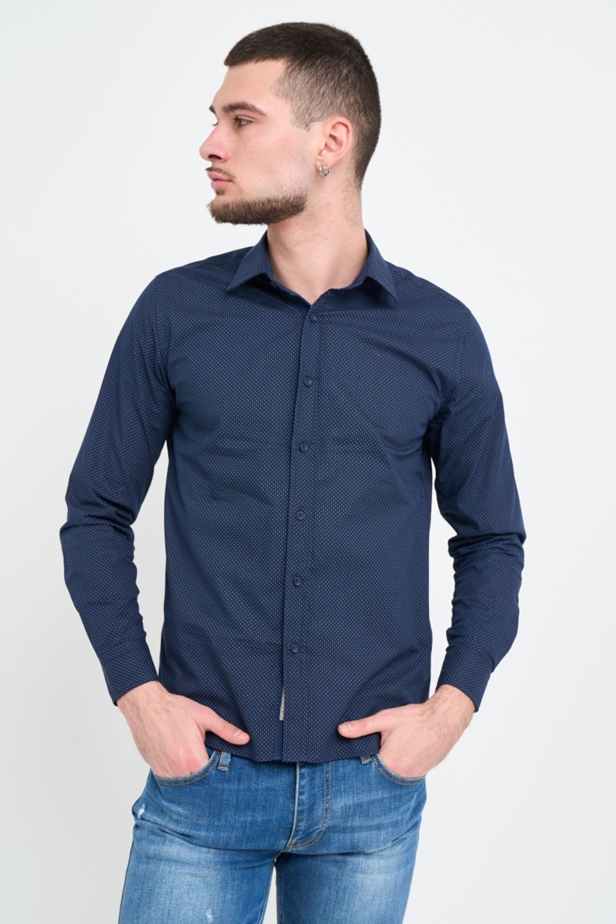 Timeout-Men's shirt with pattern 6