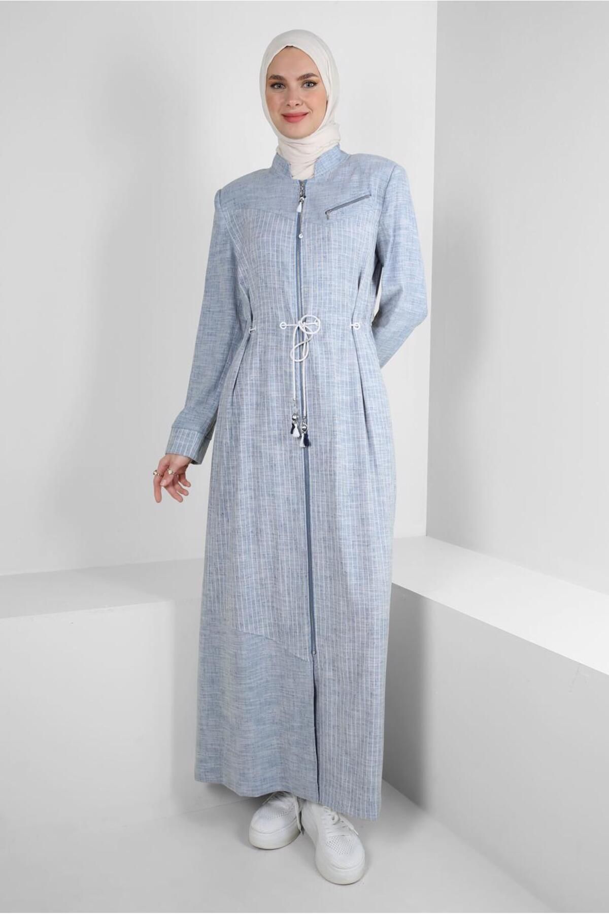 طناب کمری راه راه DETAILED TOPCOAT 10768 Alvina