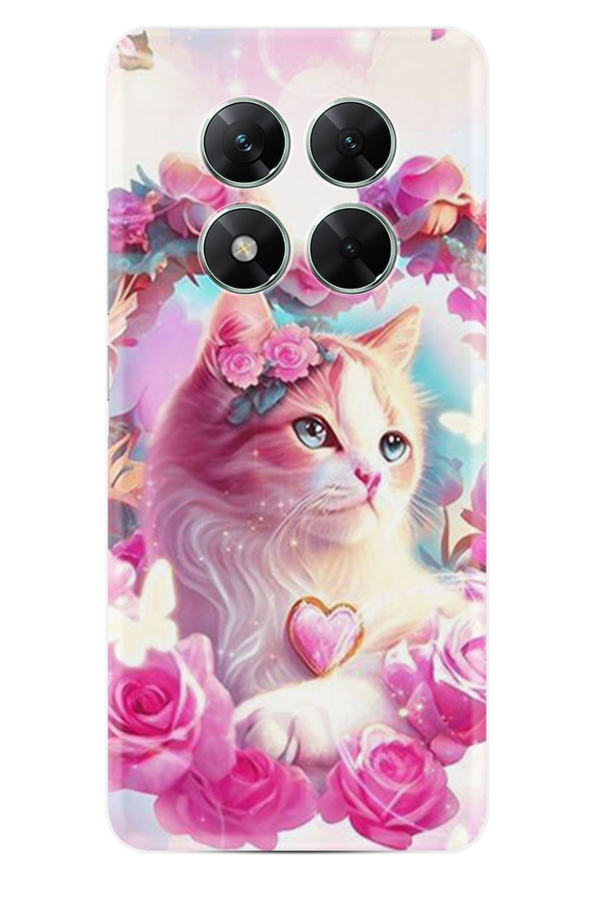 Kılıfland Xiaomi Poco X7 Kılıf Boutique Baskılı Resimli Güzel Kedi Pcode -037