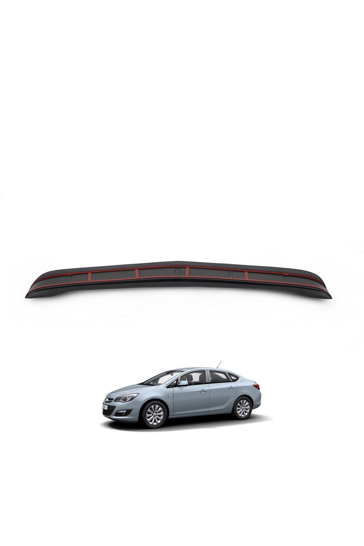 EFL Opel Astra J Arka Tampon Eşiği Parlak Siyah 2012 - 2018
