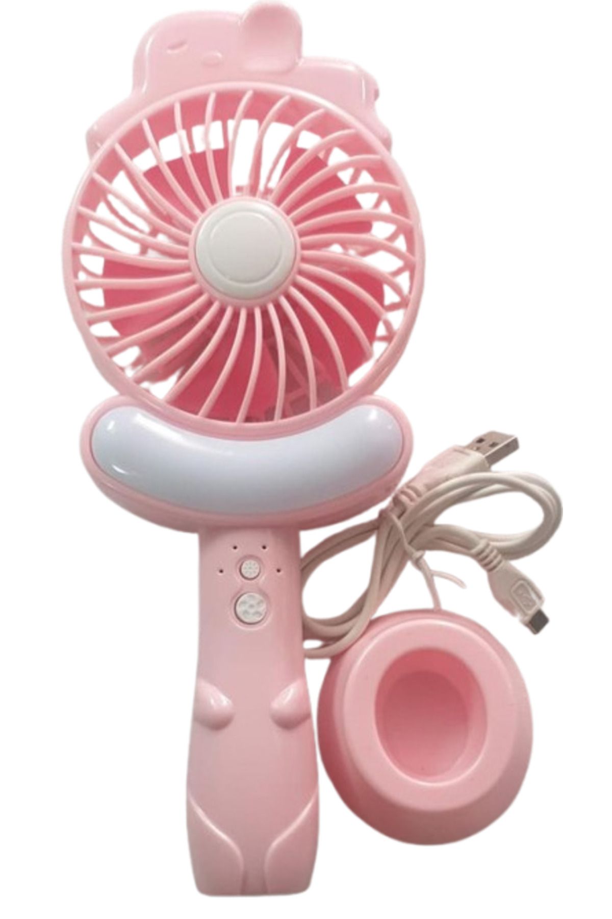 Generic-Pink portable fan 1