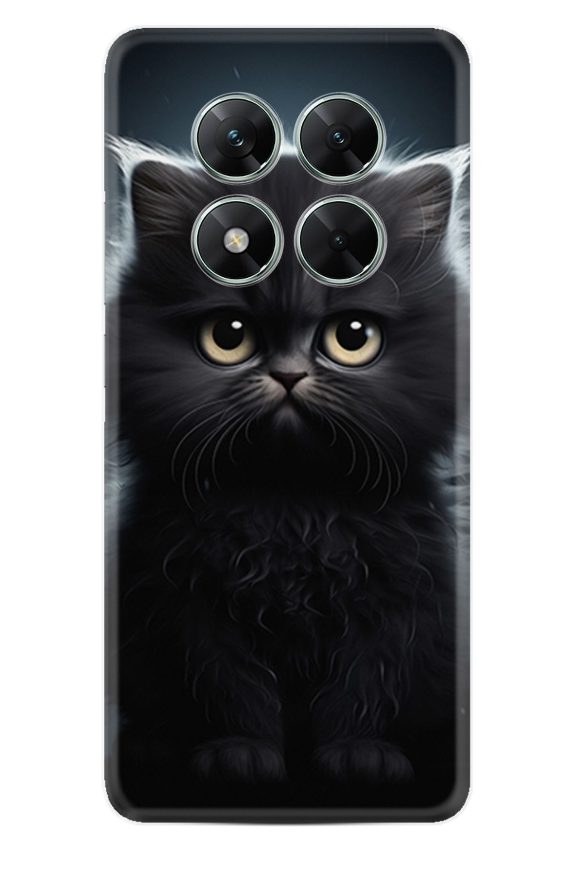 Kılıfland Xiaomi Poco X7 Kılıf Boutique Baskılı Resimli Tombul Kedi Pcode -003