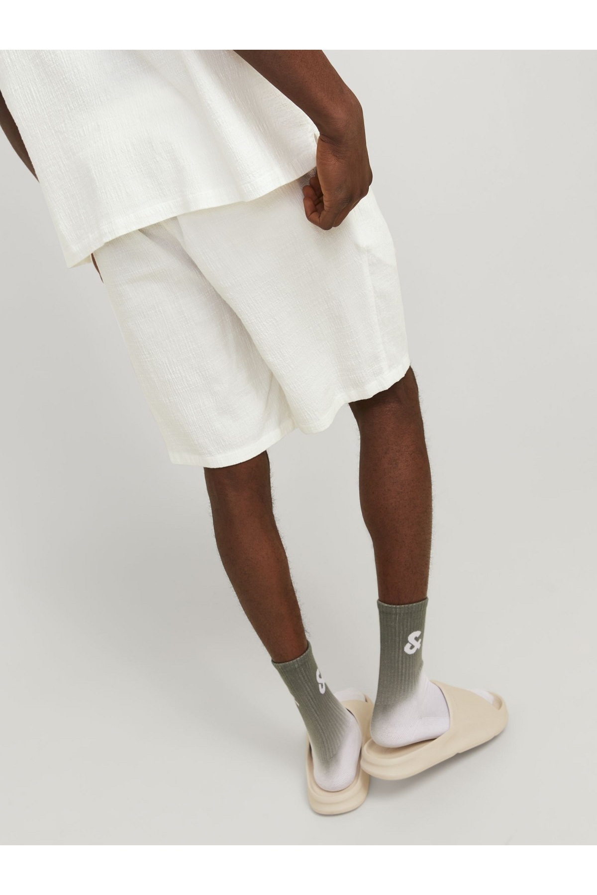 شلوارک مردانه راسته فاق نرمال | جک اند جونز Jack & Jones 12255861 - تصویر 4
