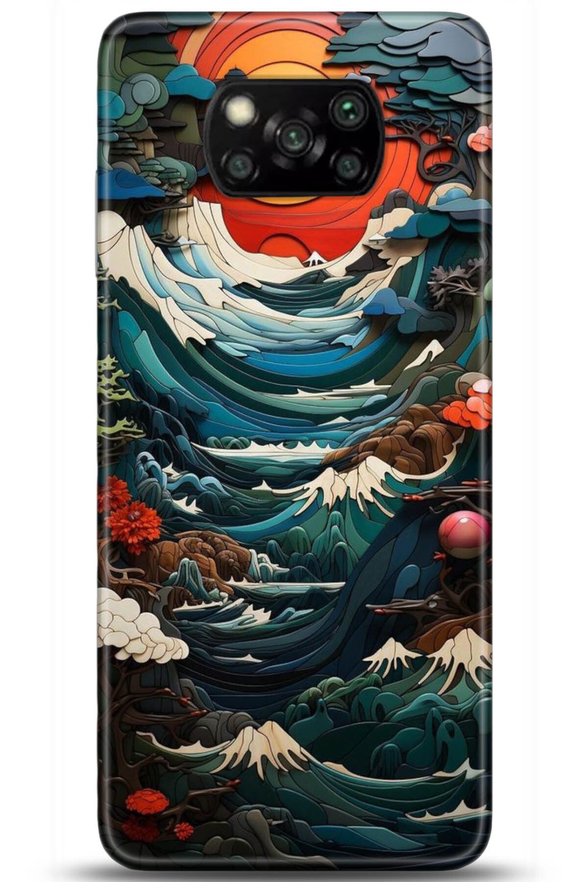 adveksiyon Xiaomi Poco X3 Kılıf HD Baskılı Kılıf - Take Me Earth 5009