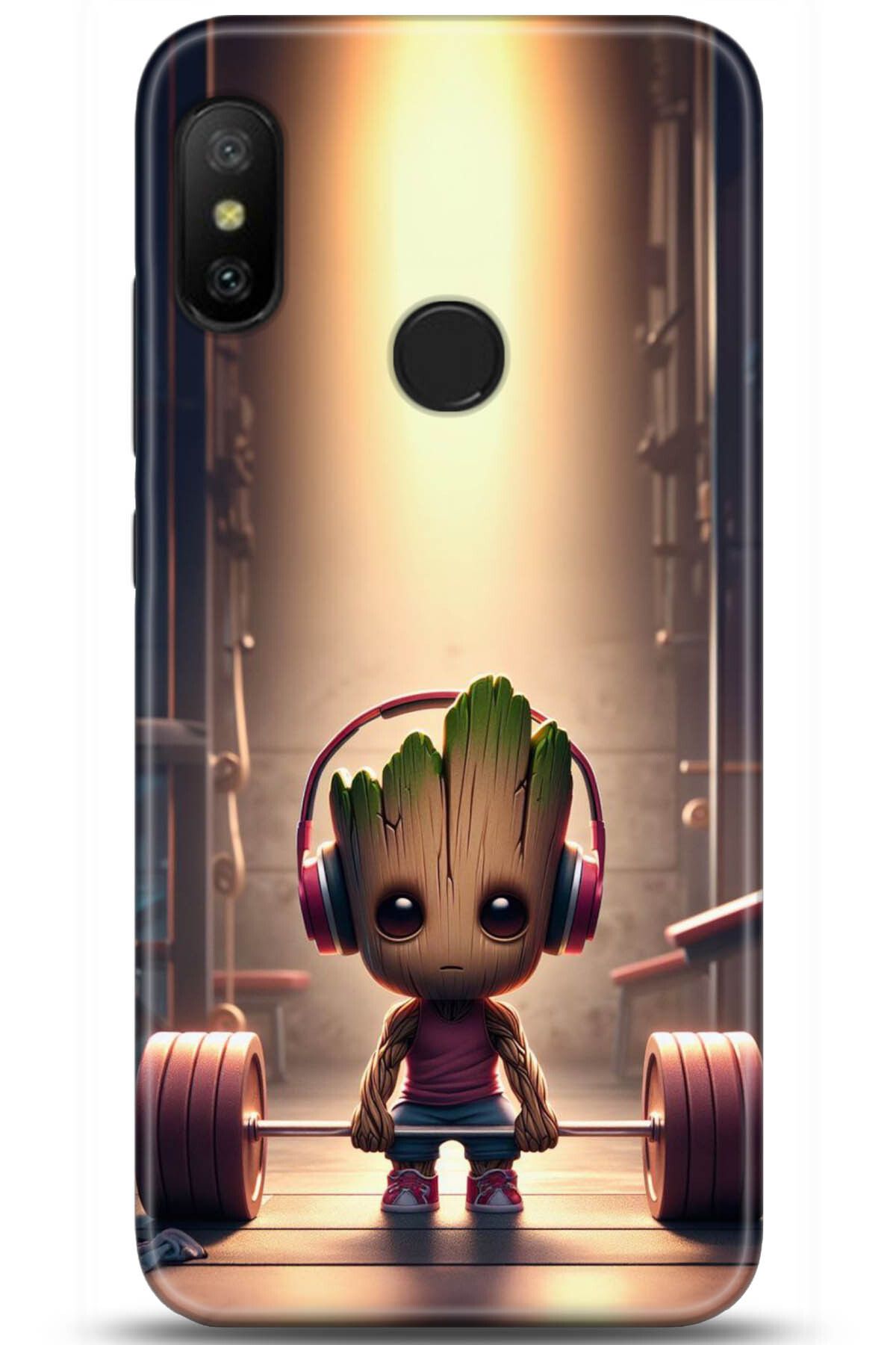 adveksiyon Xiaomi Redmi Note 6 Pro Kılıf HD Baskılı Kılıf - Take Me Earth 5015