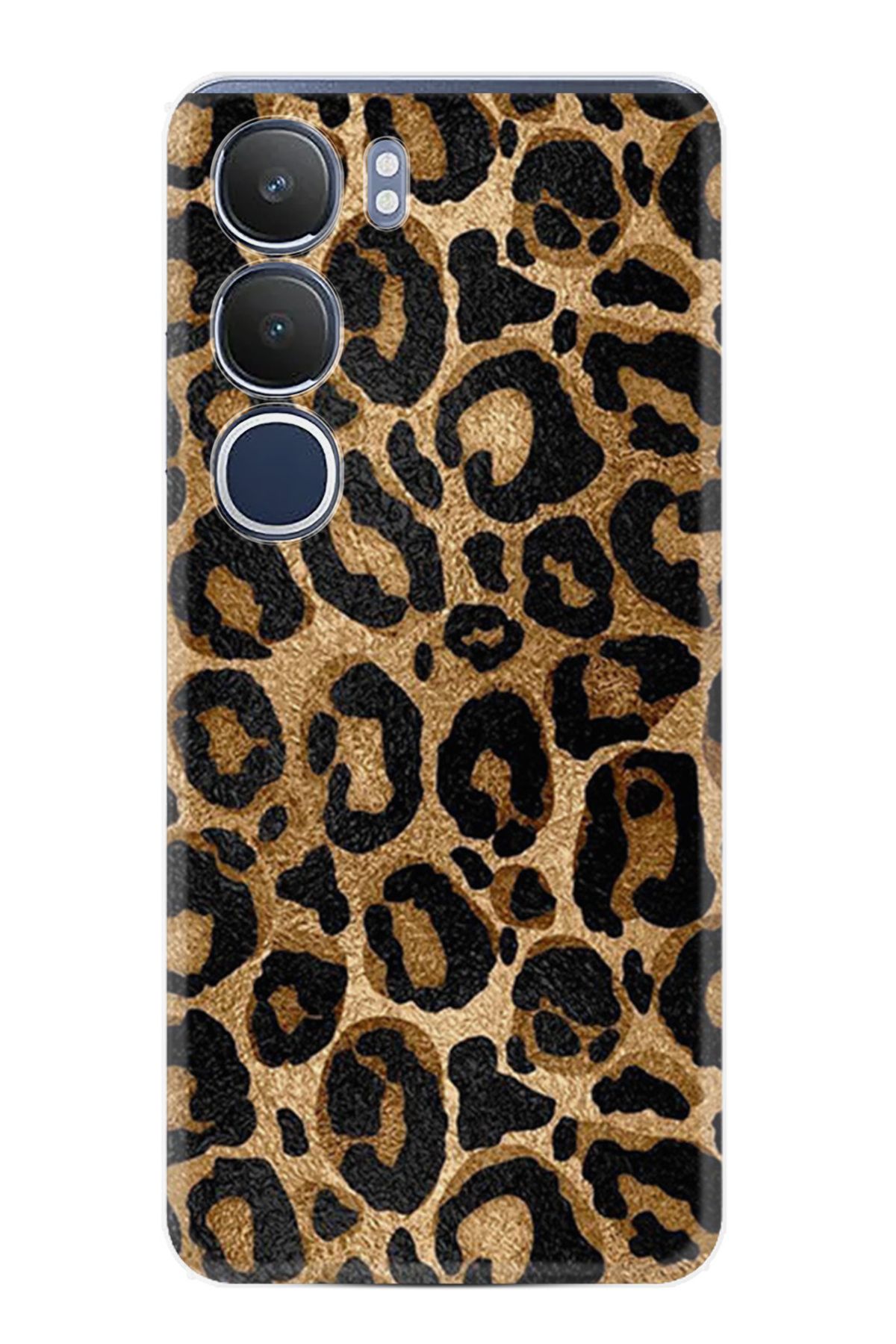 Kılıfland Vivo Y19S Kılıf Boutique Baskılı Resimli Leopar Pcode -055