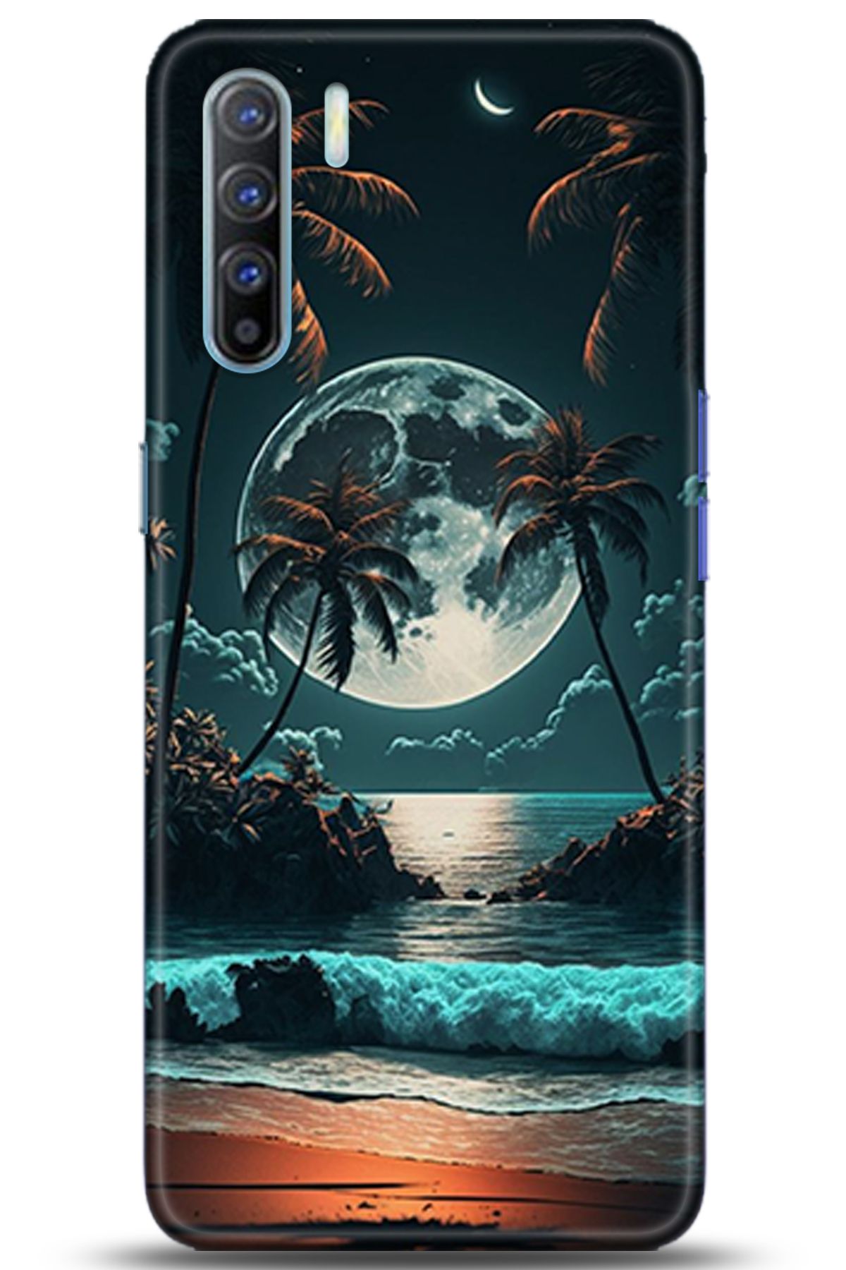 adveksiyon Oppo Reno 3 Kılıf HD Baskılı Kılıf - Take Me Earth 5007