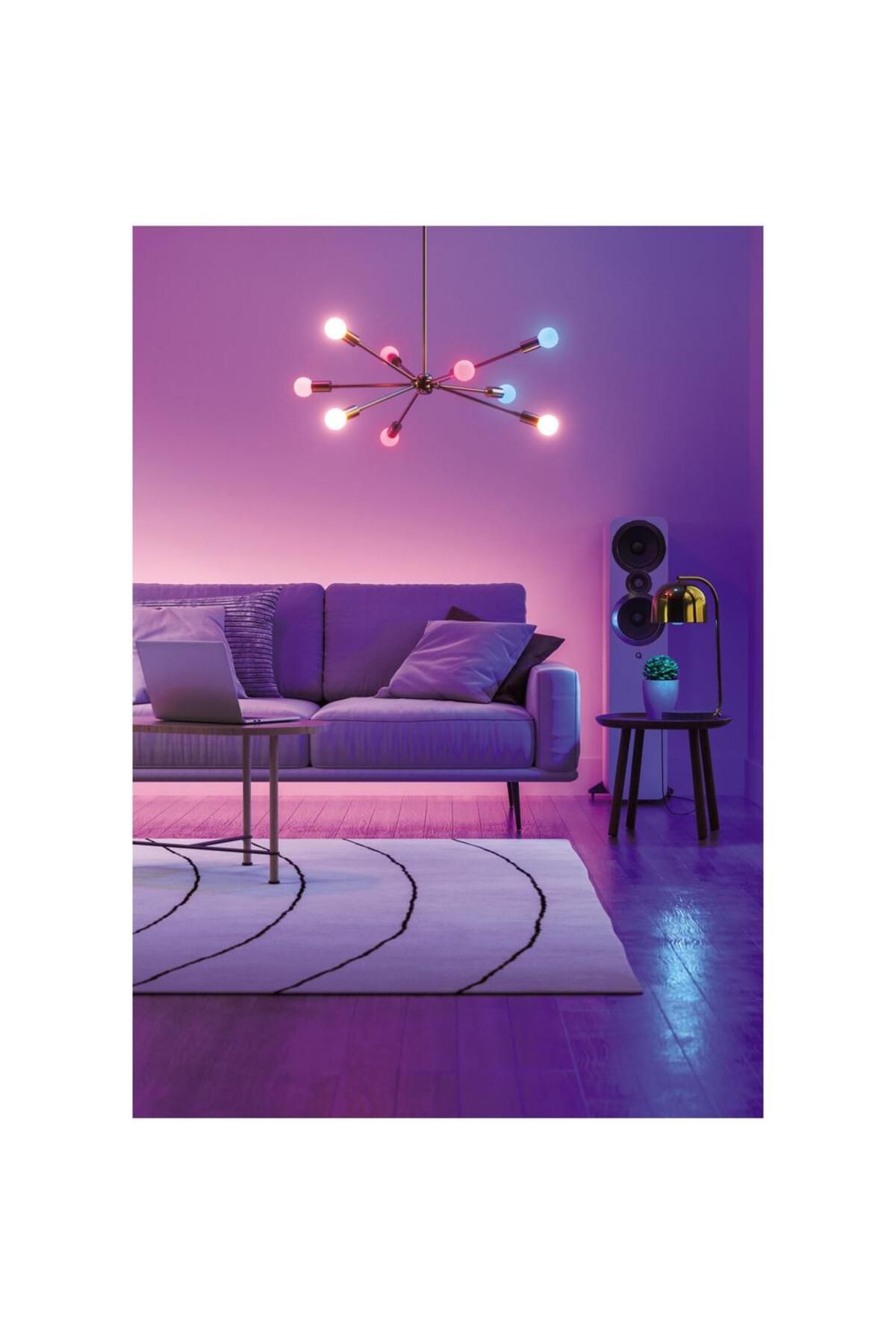Nanoleaf-Nanoleaf Essentials Smart RGBCW LED Bulbs 3-Pack, Bluetooth, Matter Compatible 7