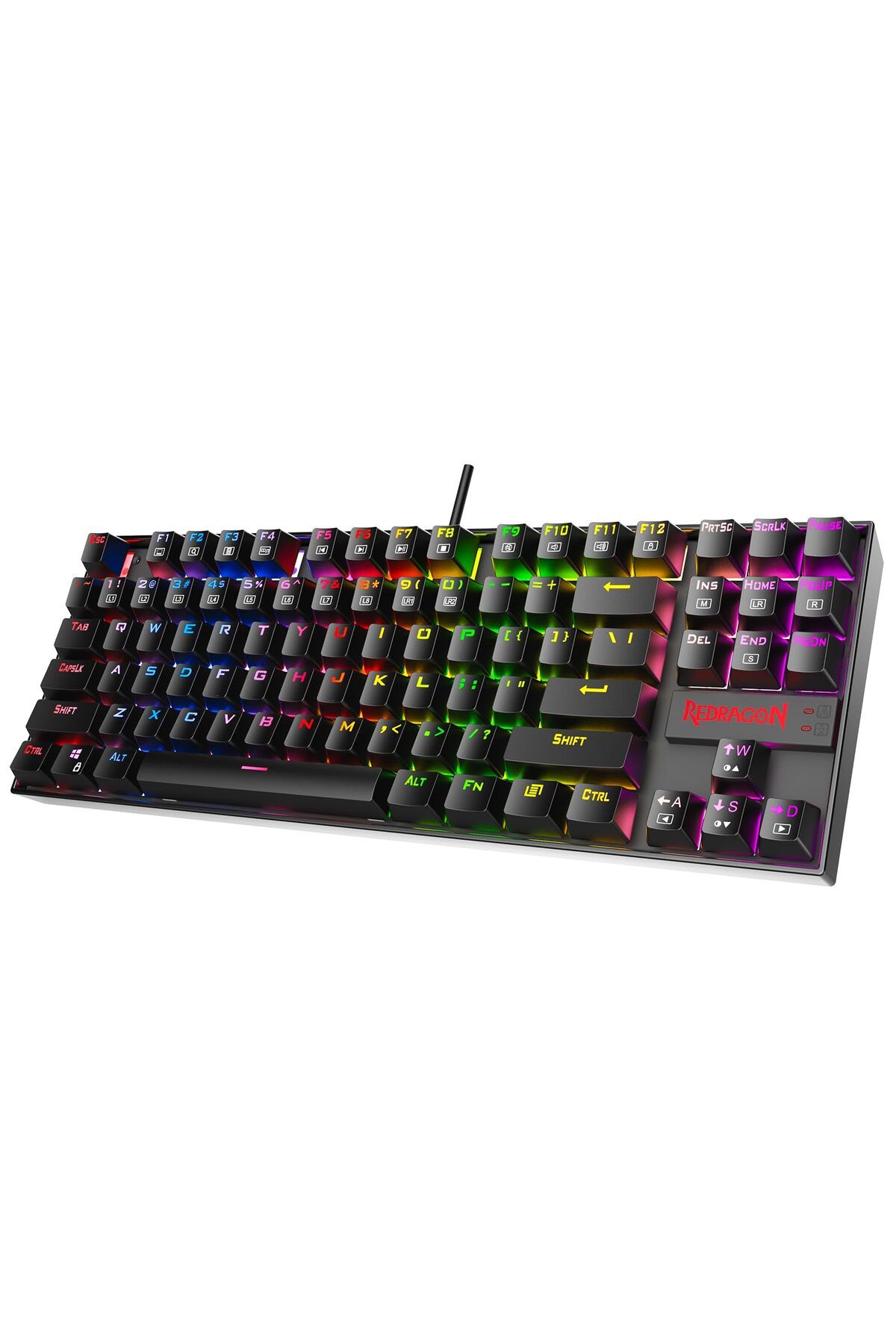 REDRAGON-لوحة مفاتيح الألعاب الميكانيكية K552 RGB (مفاتيح حمراء) 1