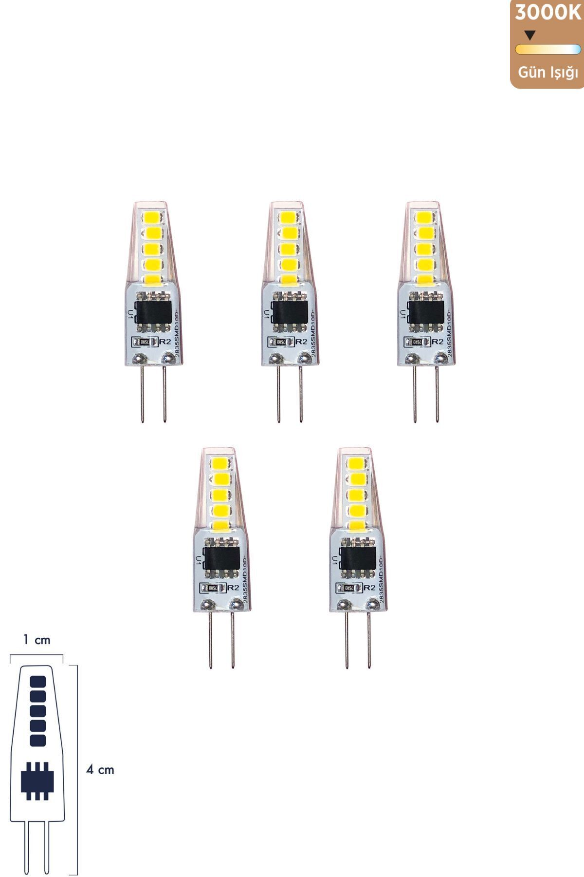 Heka Cob Led Ampul G4 2W 3000K ERD-266