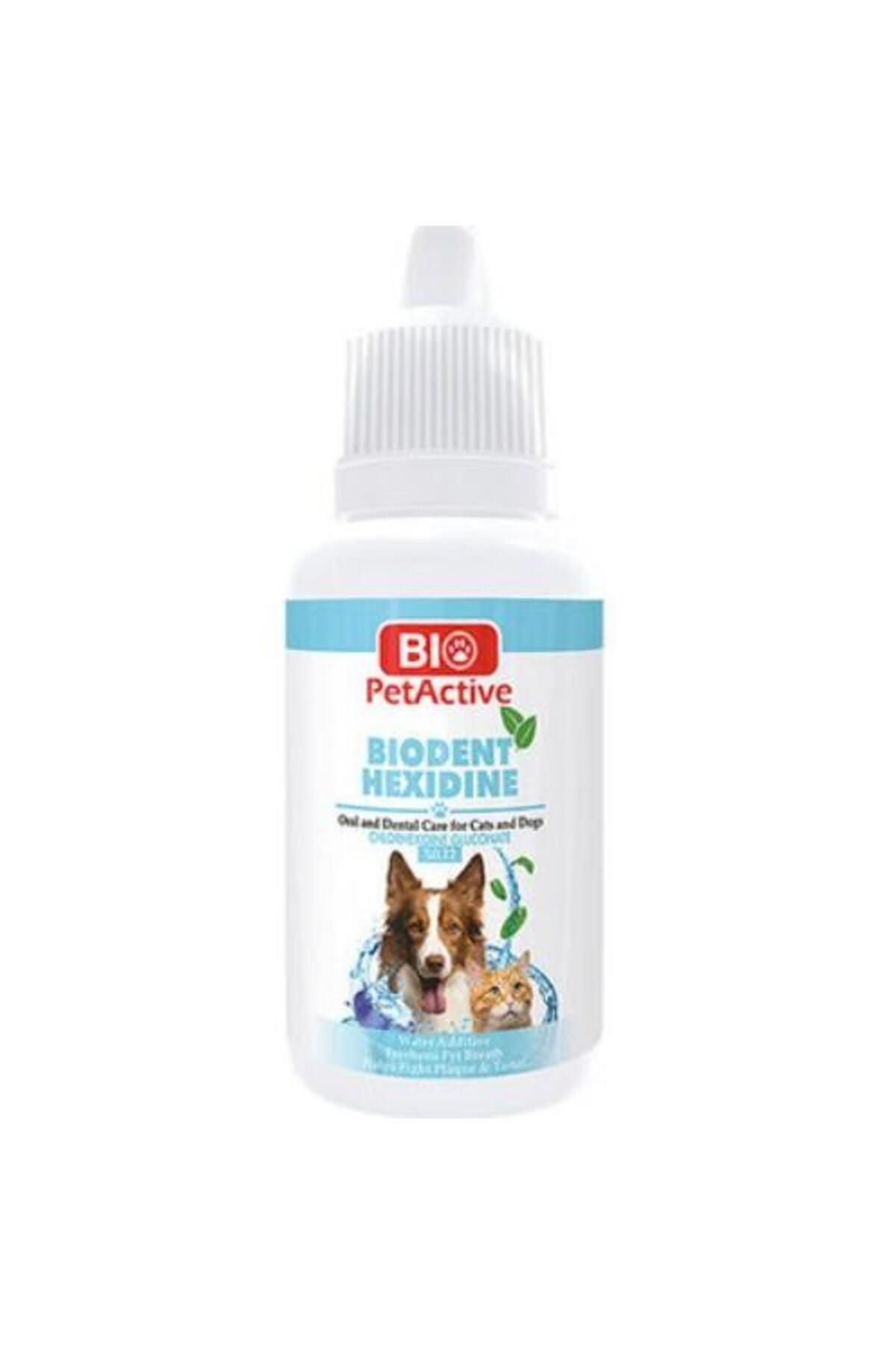 Bio PetActive Bio Pet Active Biodent Hexidine Kedi ve Köpek Ağız / Diş Bakımı 50 ML