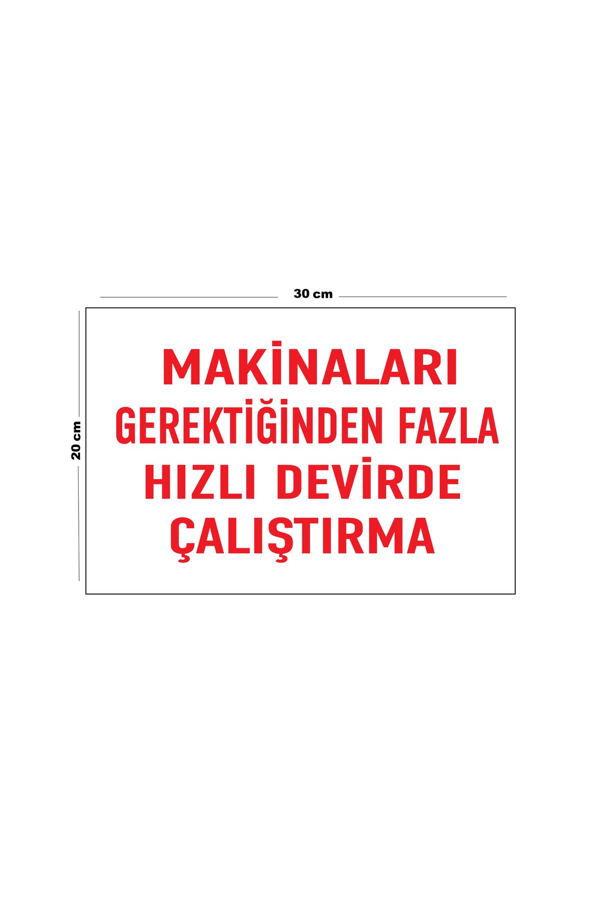 Lucena-Operate at Speeds Excessive for Metal Machines Required 20cm X 30cm A4 Large Notice 1