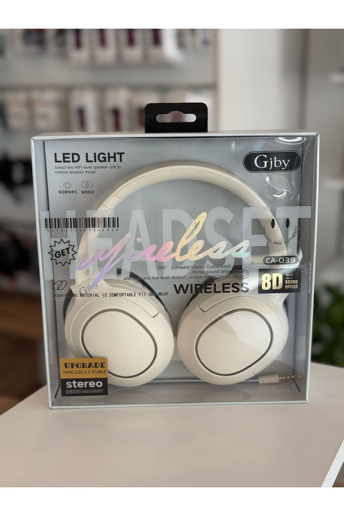 Gjby c-039 kulaküstü wıreless kulaklık