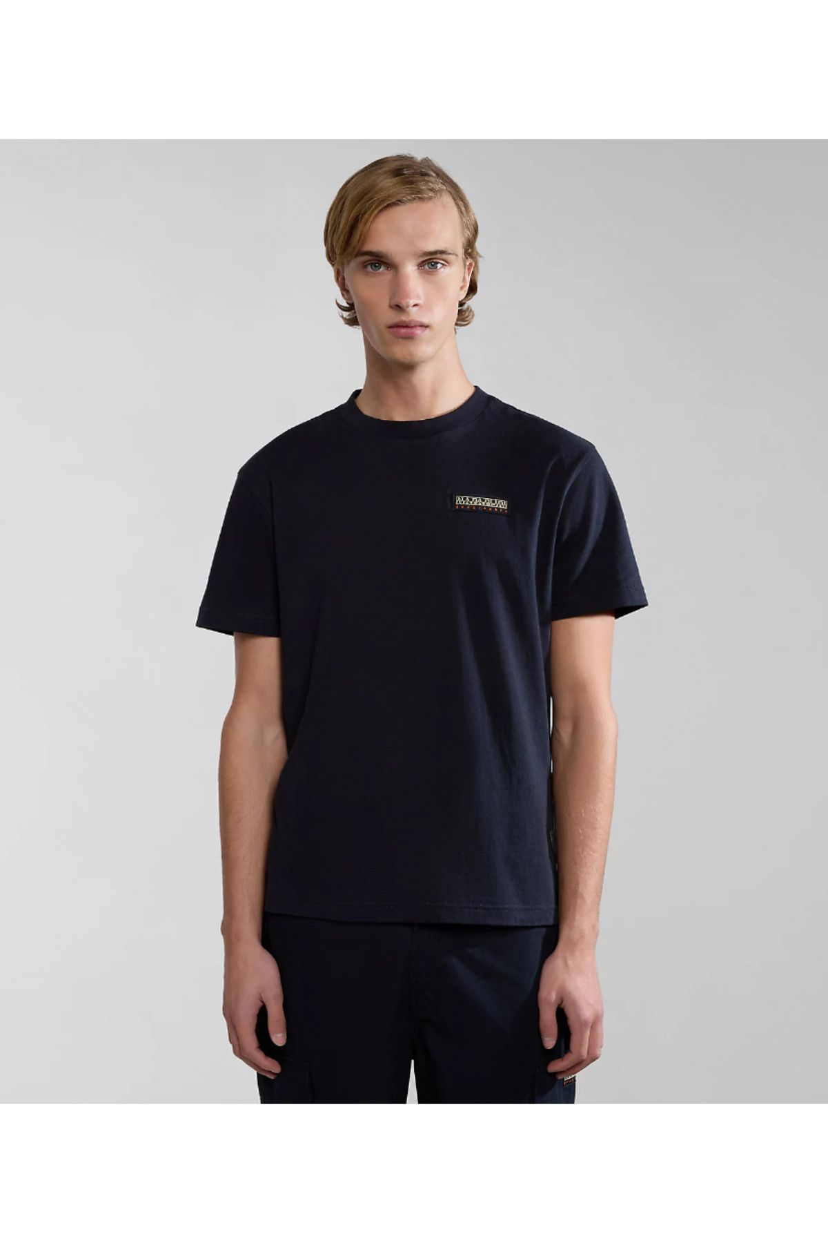 Napapijri-Men's black t-shirt s-iaato Napapijri 1