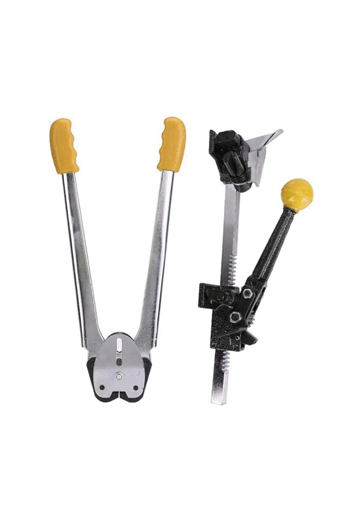 Generic-Practical Manual Strapping Tool Set for Wrapping Cartons - For Use in Offices, Workshops and Warehouses - Yellow 3